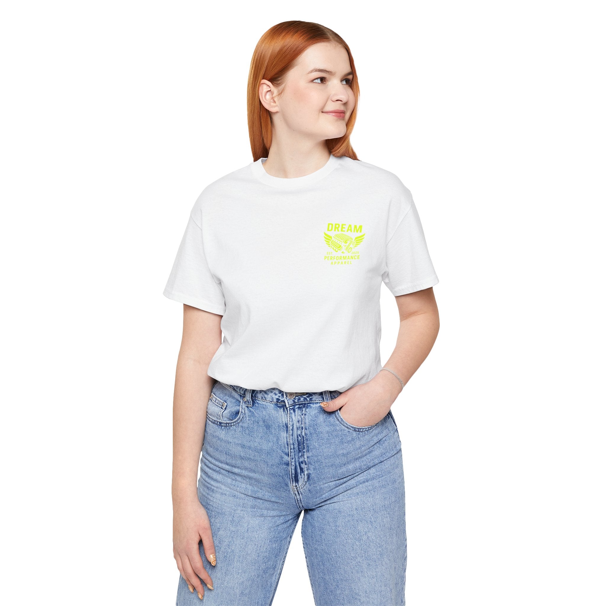 Dream Car Tee - Classic Front Logo - Yellow