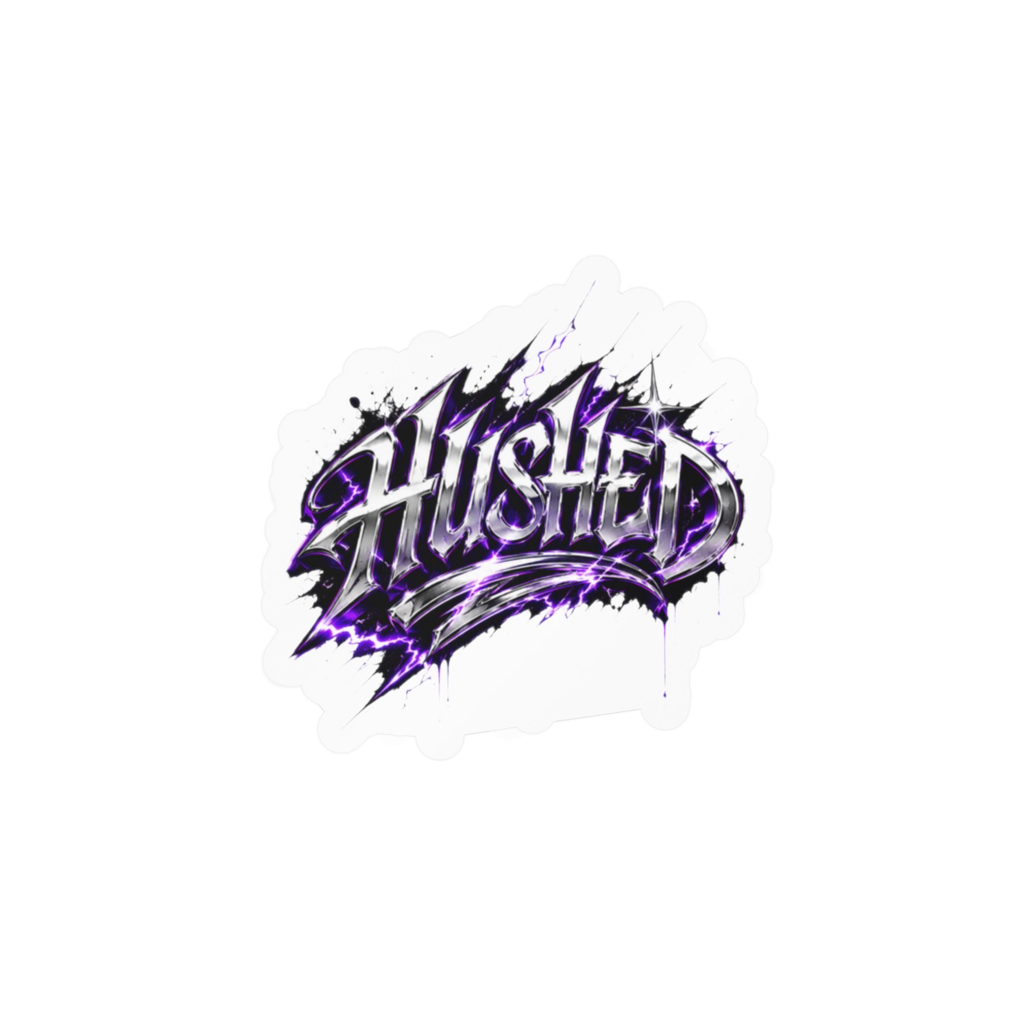 Hushed Sticker (Purple)