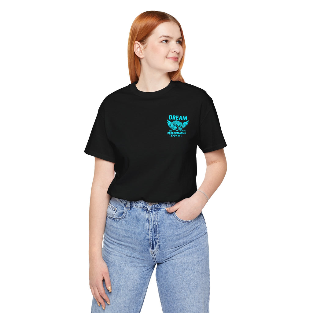Dream Car Tee - Classic Front Logo - LIght Blue