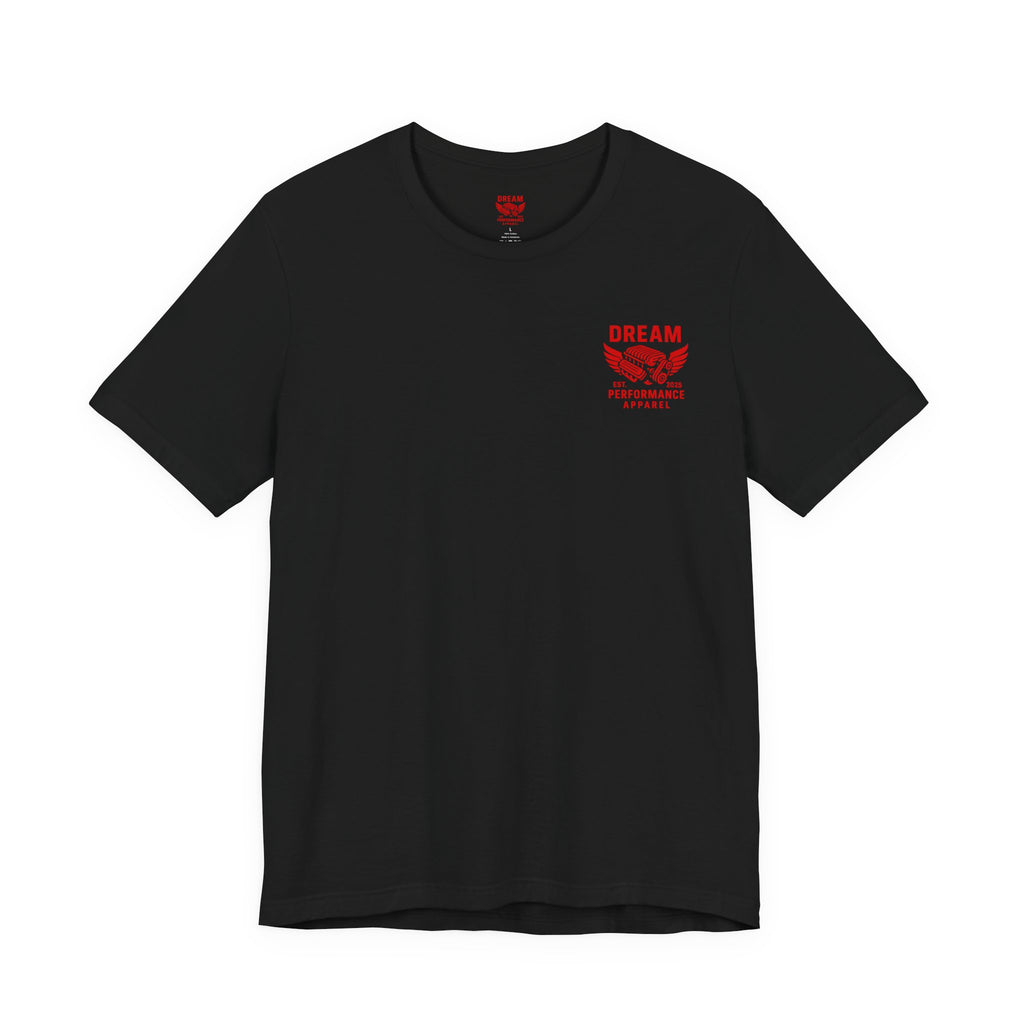 Dream Car Tee - Classic Front Logo - Red
