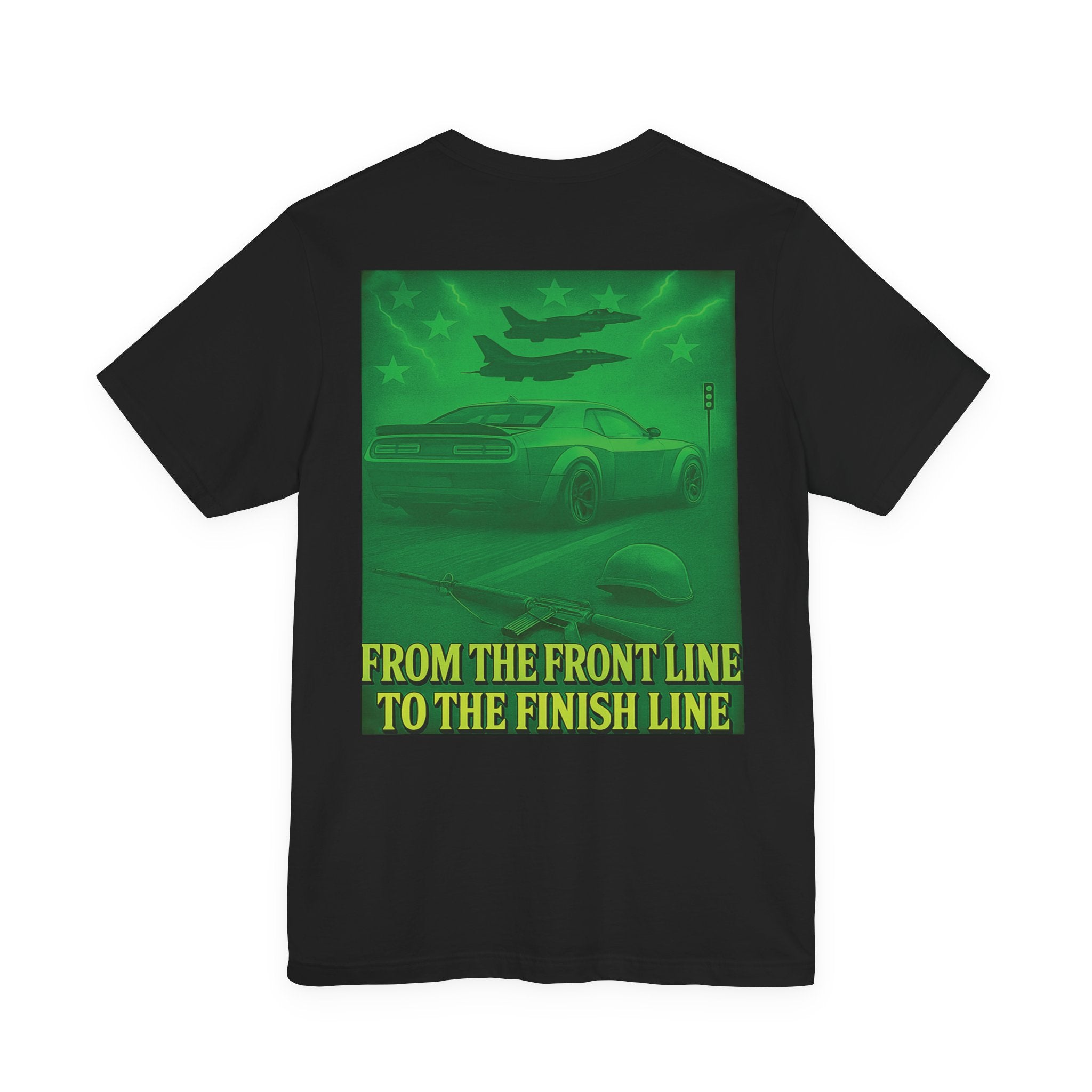 Dream Car Tee - Modern Widebody Coupe - Military Green