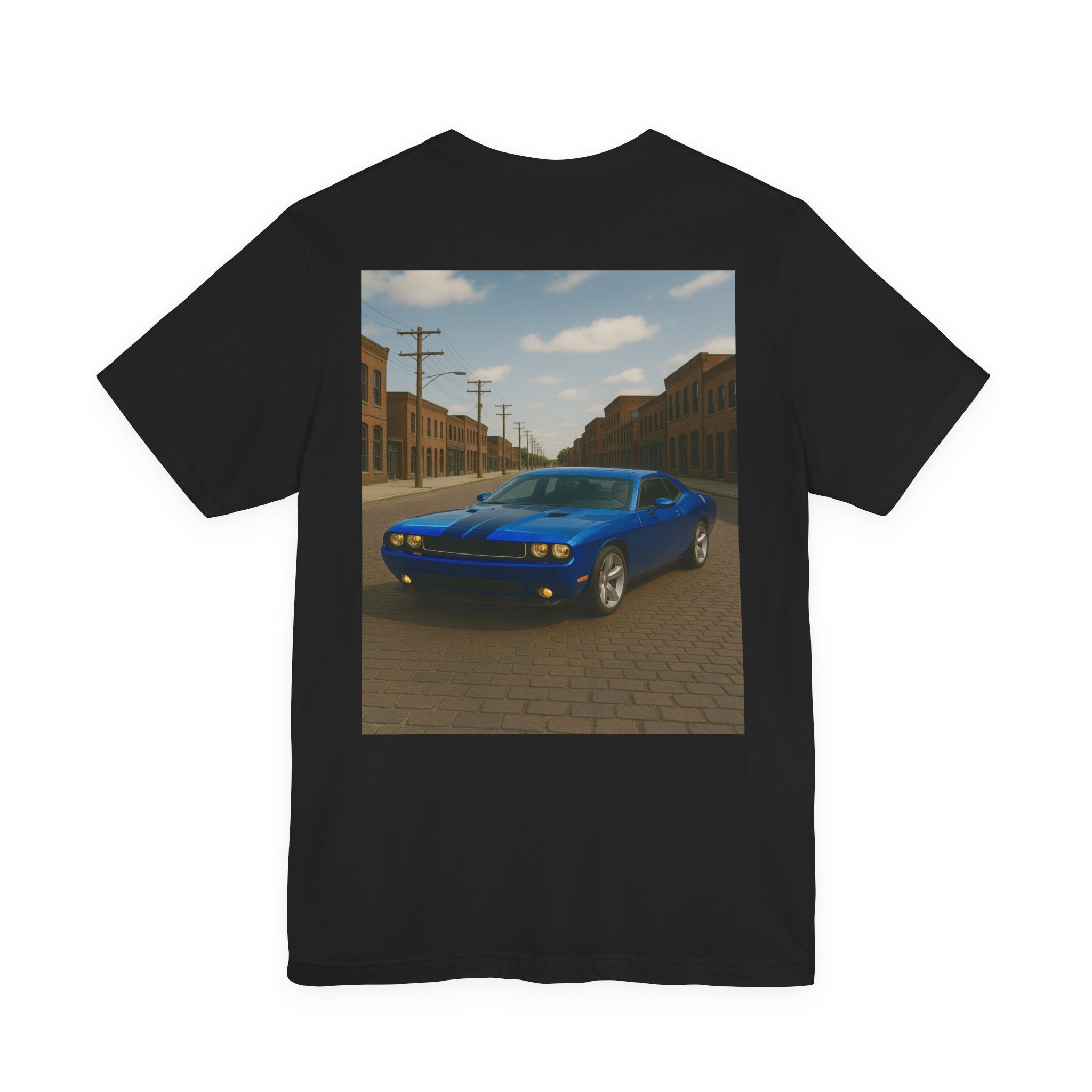 Dream Car Tee - Corktown Muscle Coupe - Blue