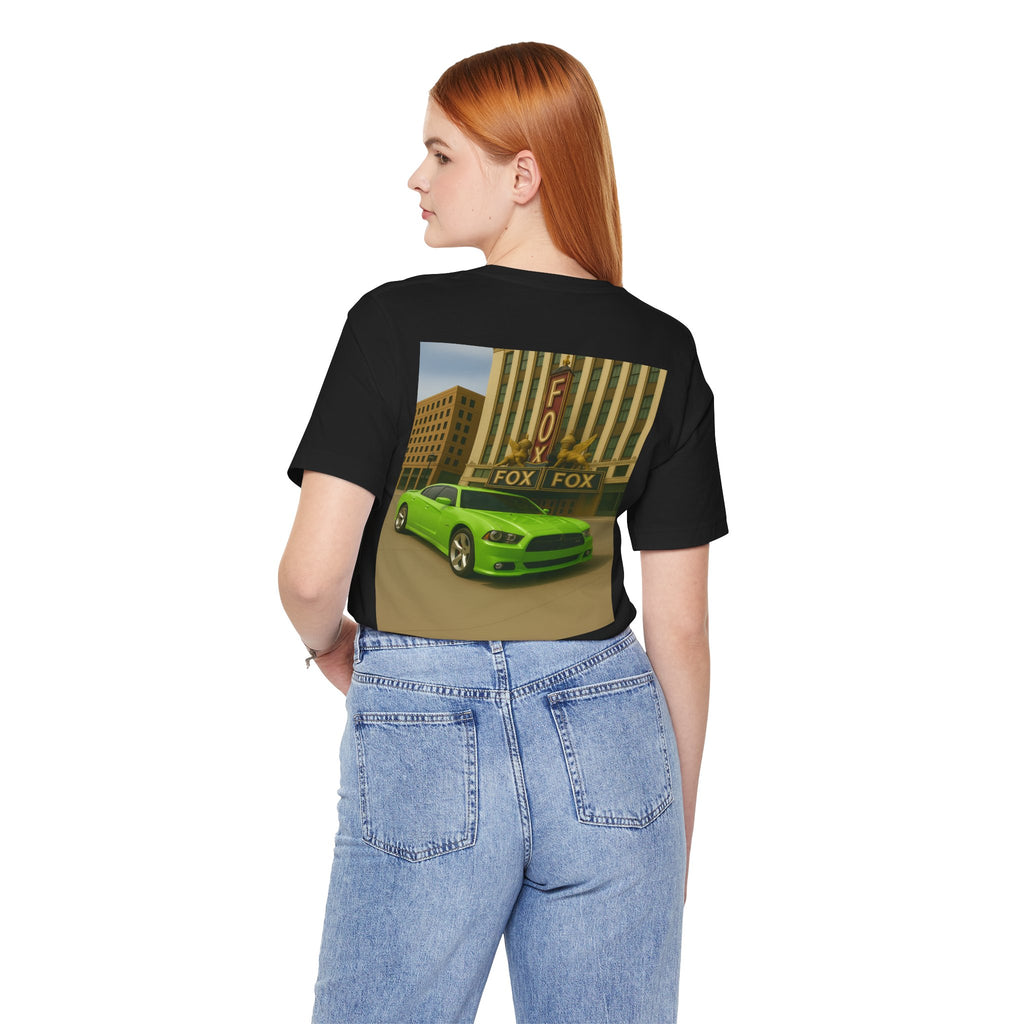 Dream Car Tee - Fox Light & Horsepower Nights - Light Green