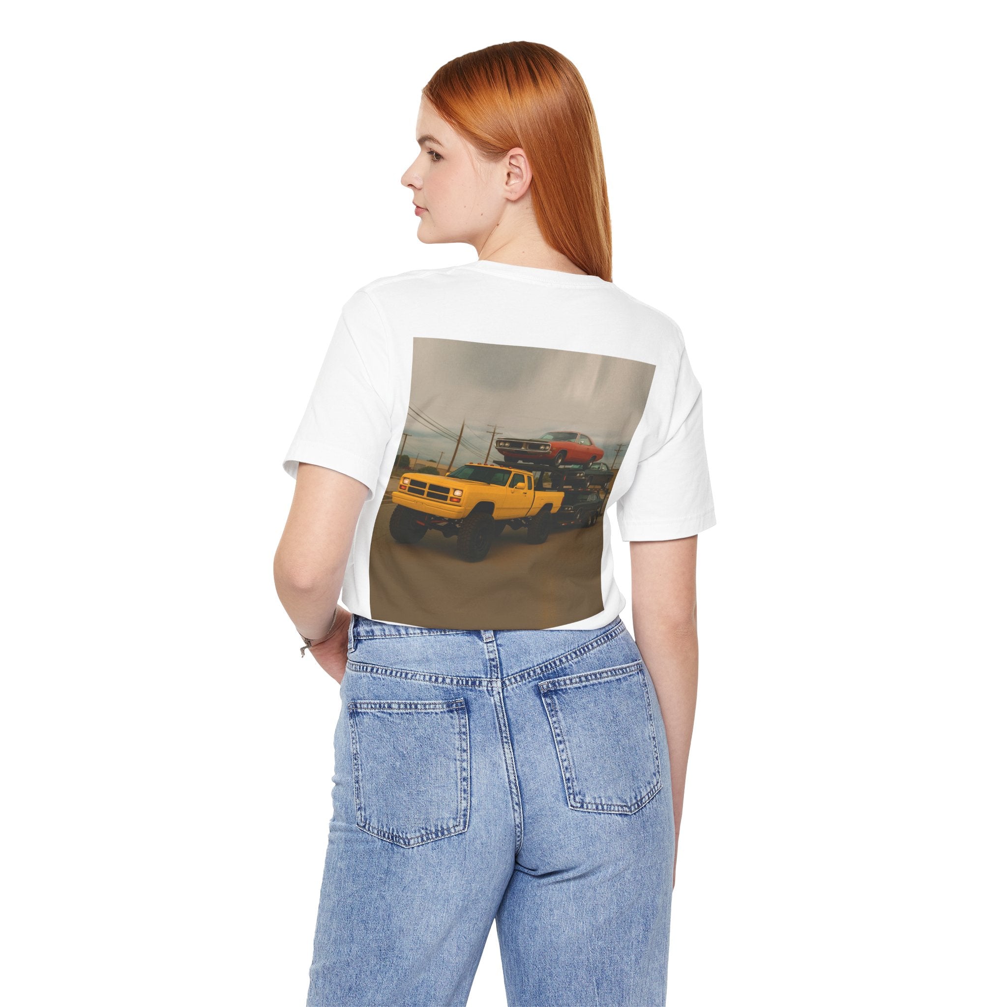 Dream Car Tee - Retro Medium Duty Diesel - Yellow