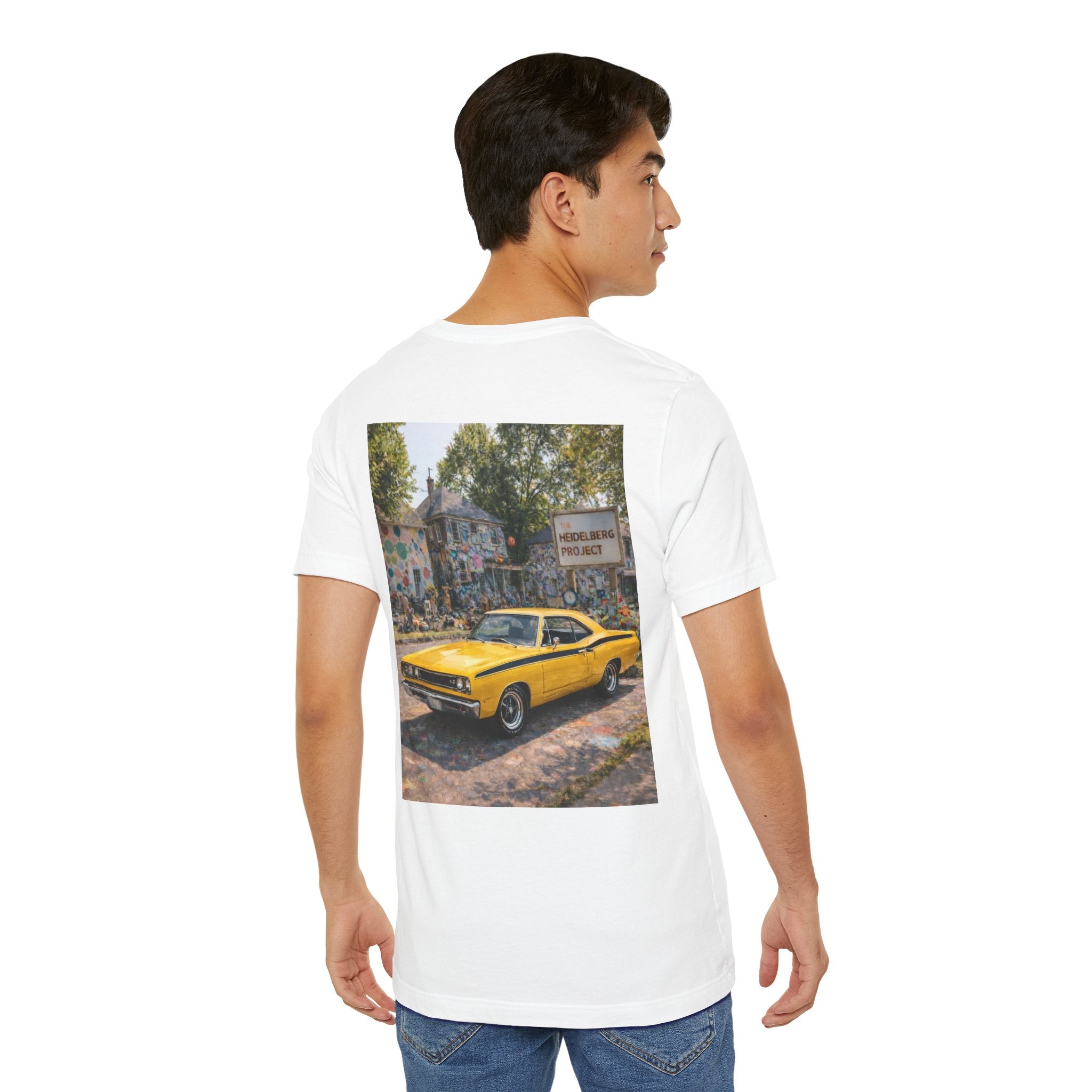 Dream Car Tee - Motor City Mural Machine Yellow