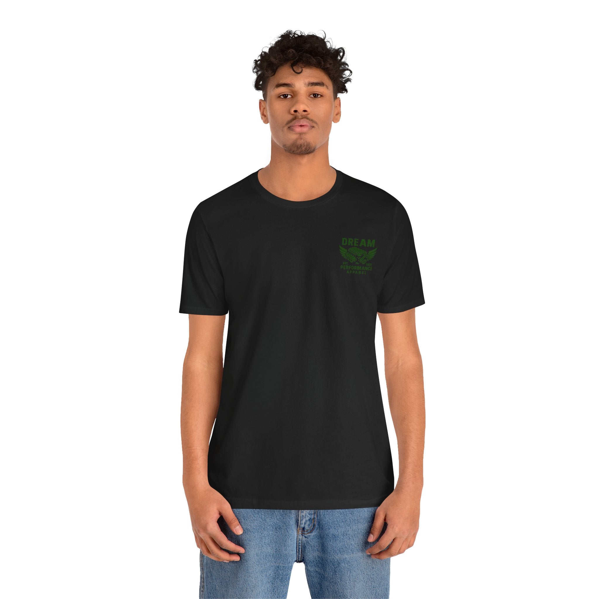 Dream Car Tee - Classic Front Logo - Military Green