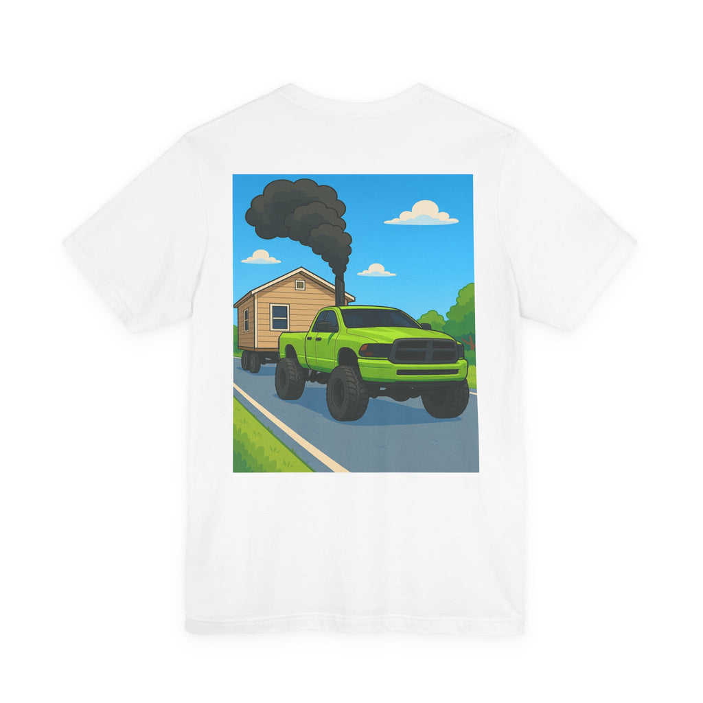 Dream Car Tee - Modern Medium Duty Diesel - Lime Green