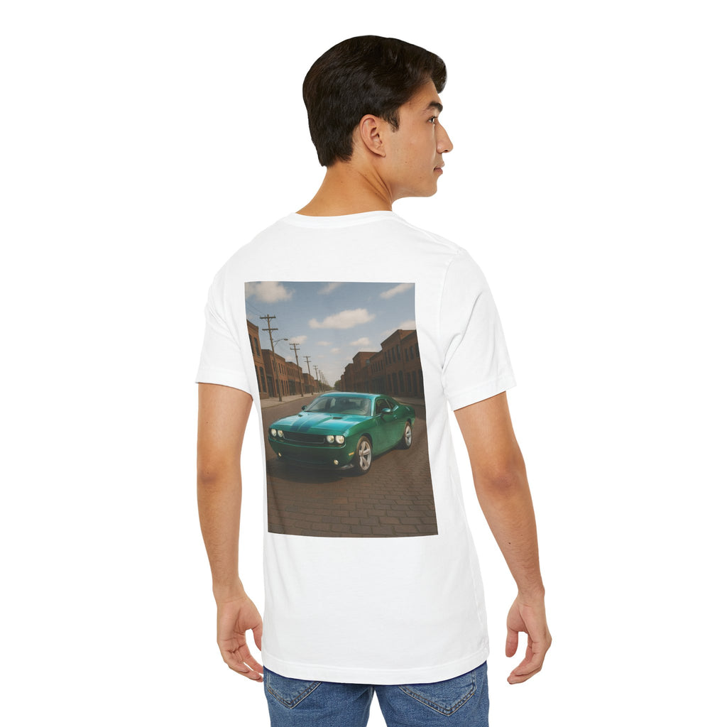 Dream Car Tee - Corktown Muscle Coupe - Military Green