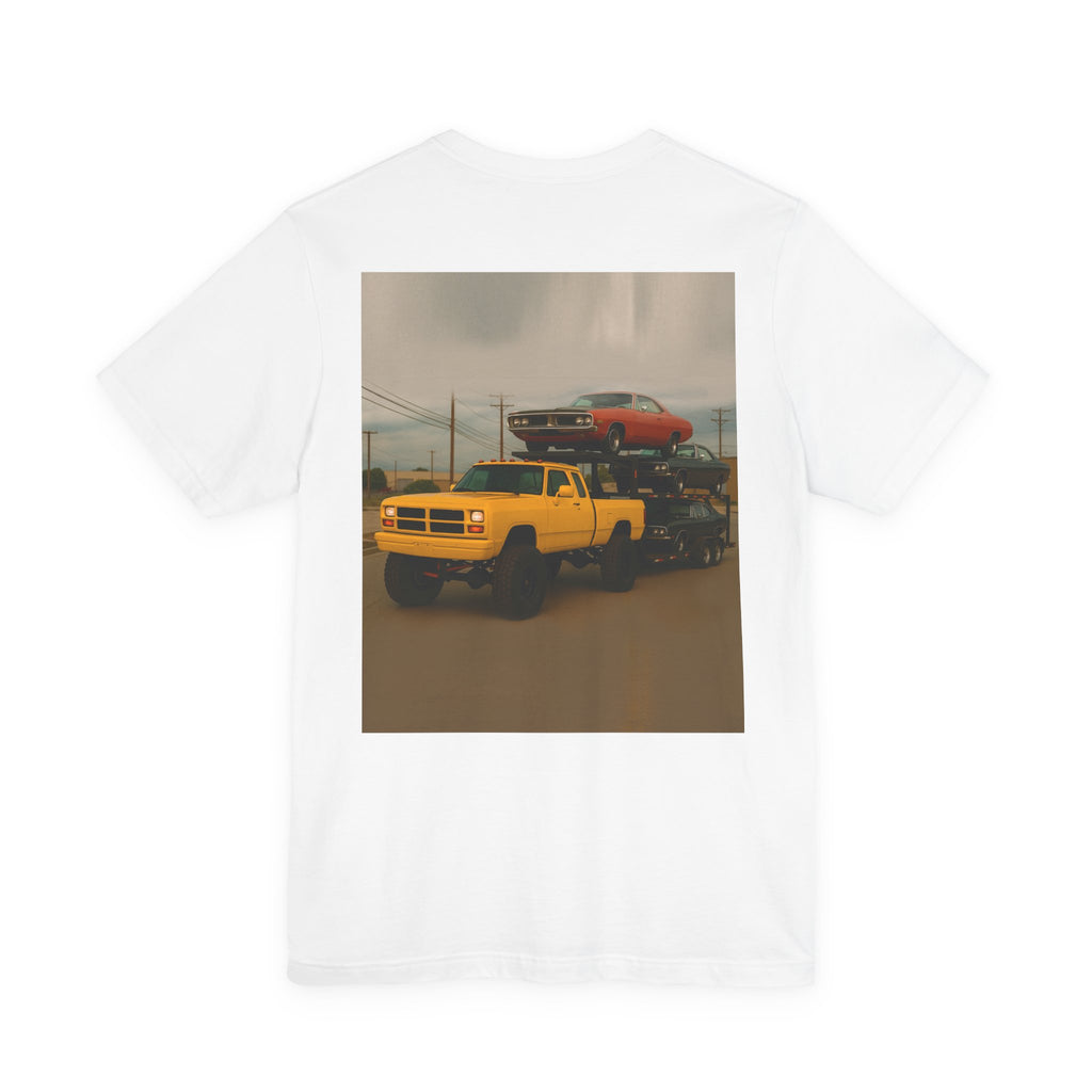 Dream Car Tee - Retro Medium Duty Diesel - Yellow