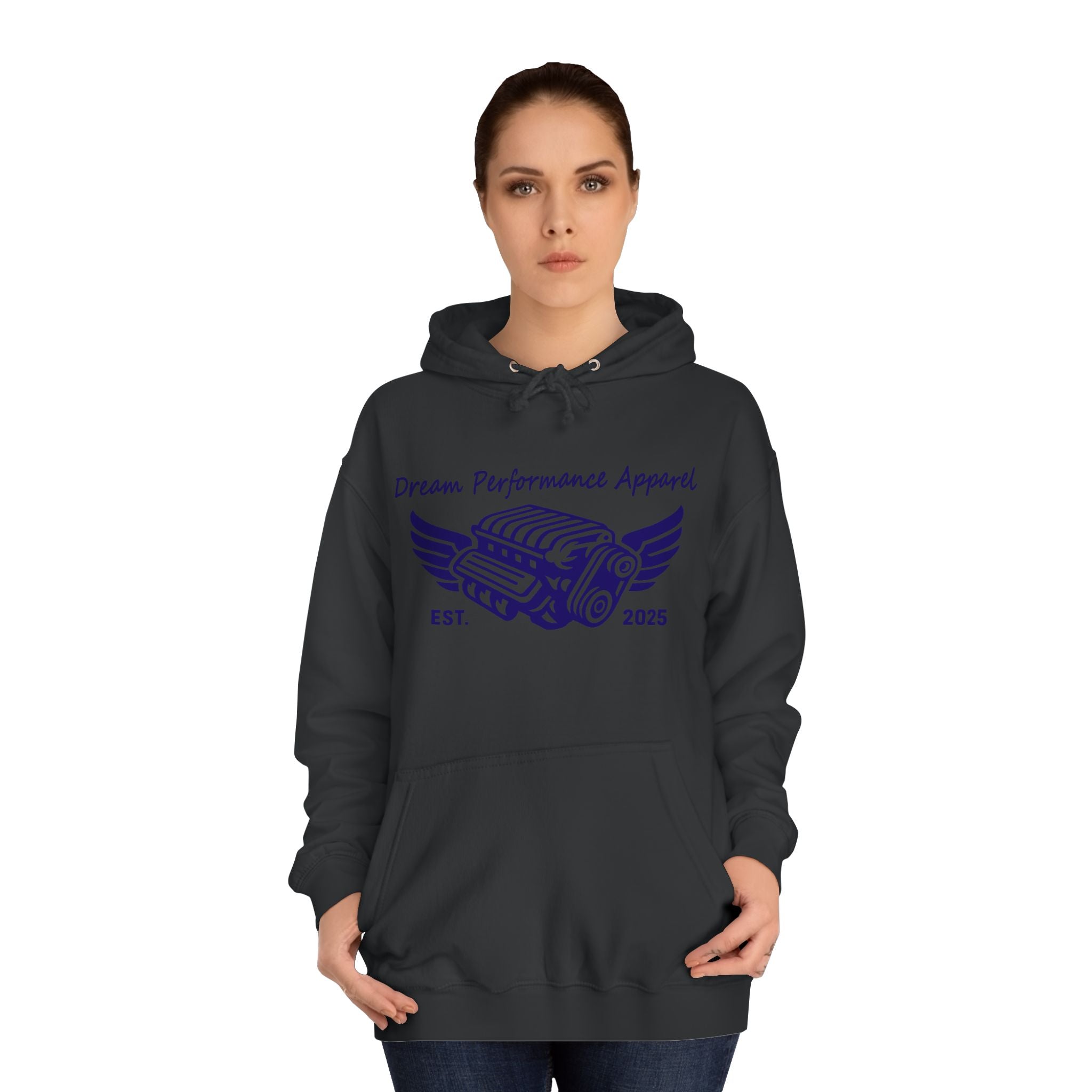 Dream Car Hoodie - Classic Front logo - Navy Blue