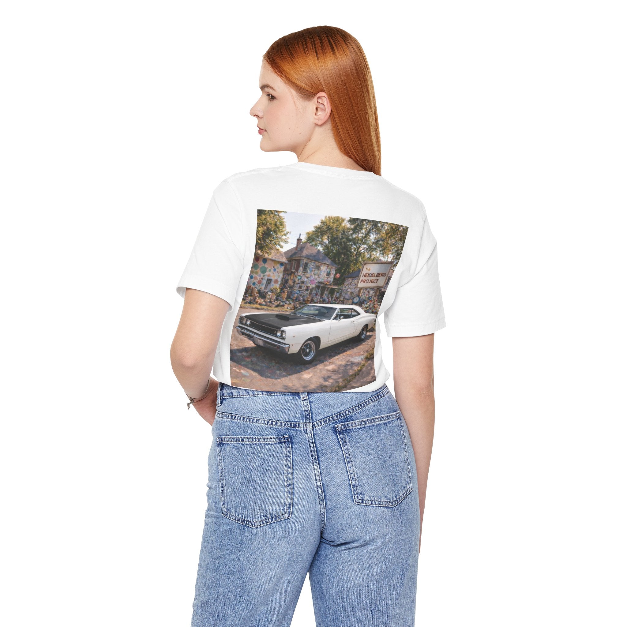 Dream Car Tee - Motor City Mural Machine White