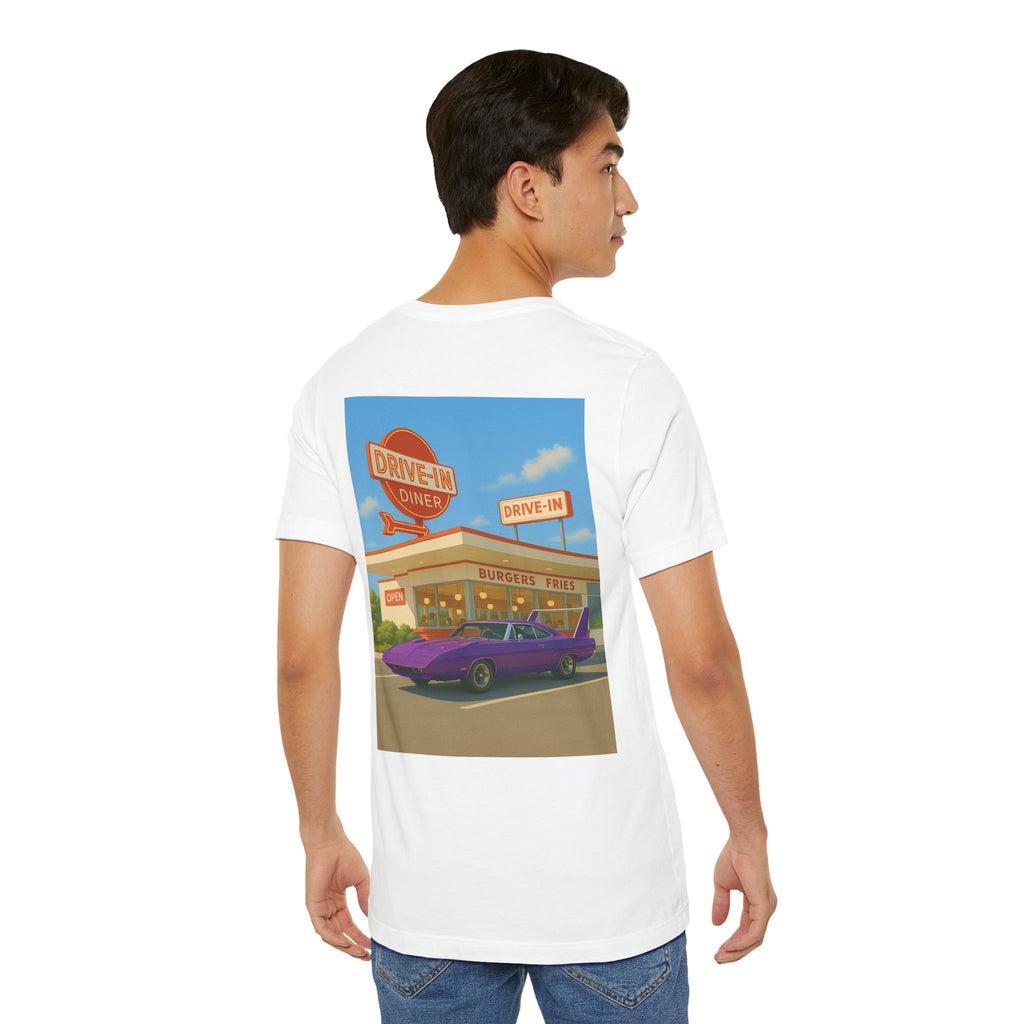 Dream Car Tee – Retro Aero Cruiser - Purple