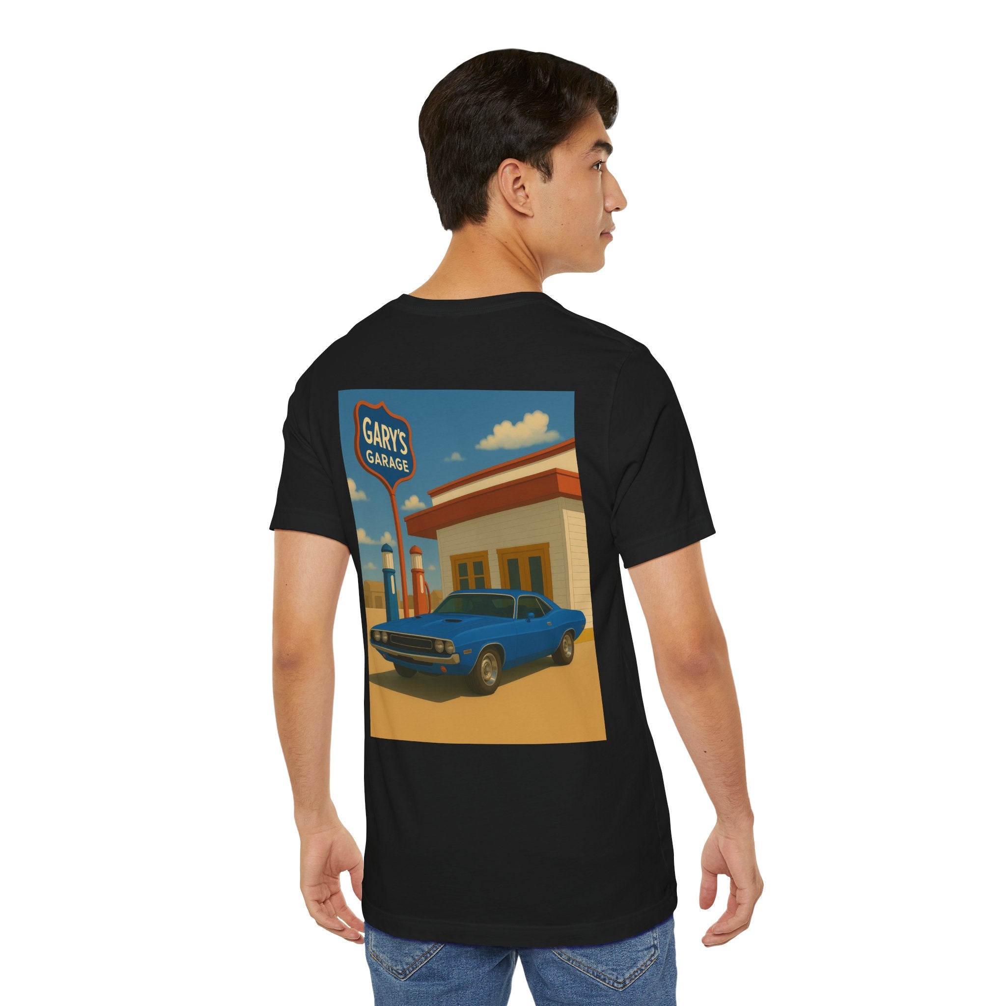 Dream Car Tee – Uncle’s Muscle Coupe - Blue