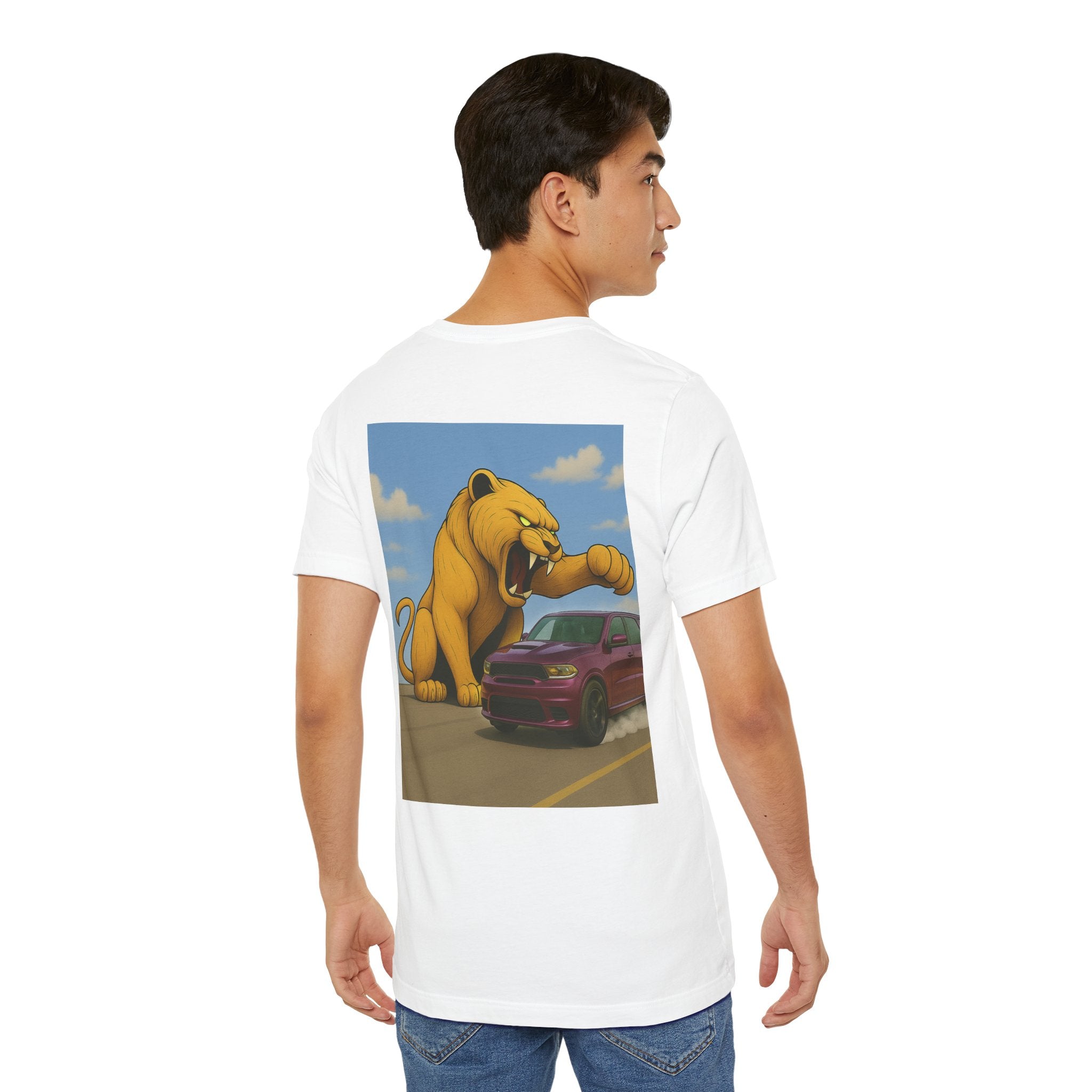 Dream Car Tee – Tiger Chasin Tail Lights  - Purple