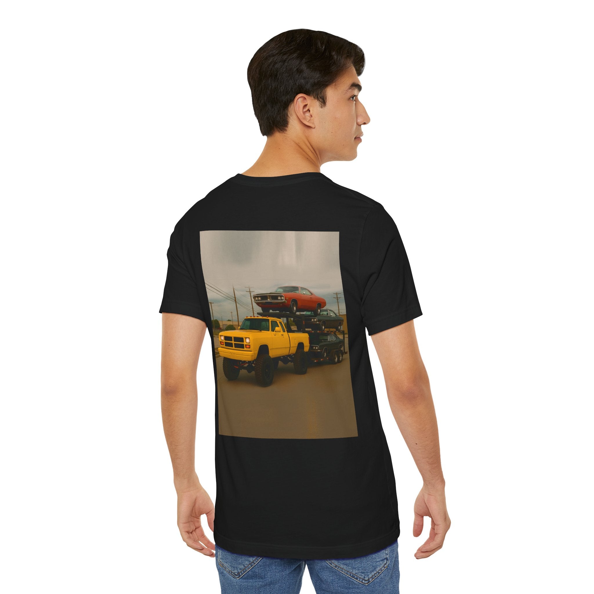 Dream Car Tee - Retro Medium Duty Diesel - Yellow