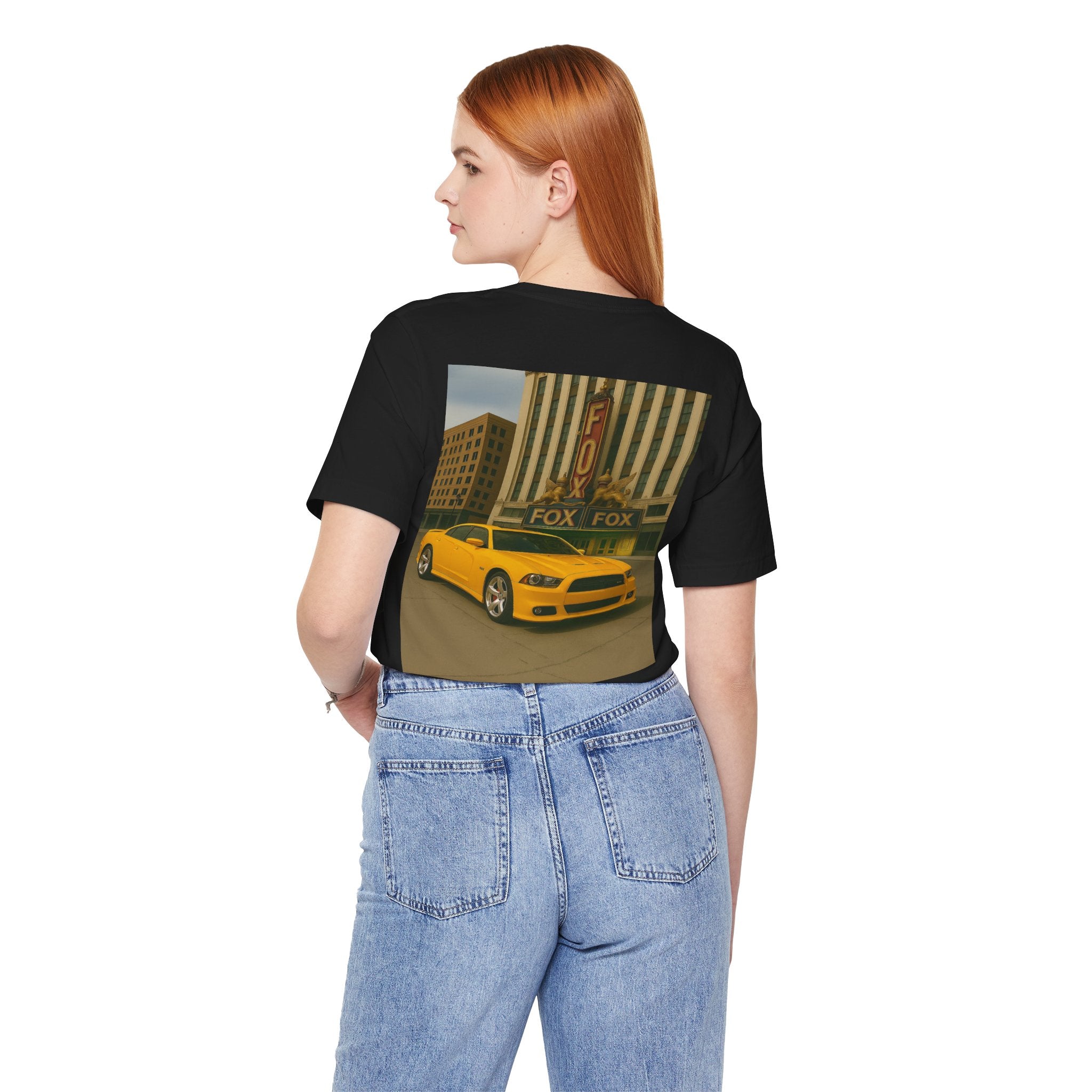 Dream Car Tee - Fox Light & Horsepower Nights - Yellow