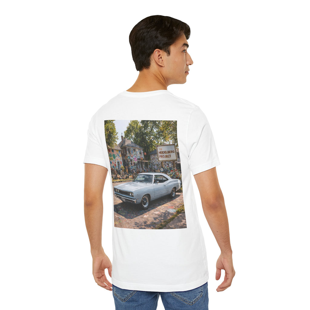 Dream Car Tee - Motor City Mural Machine Gray