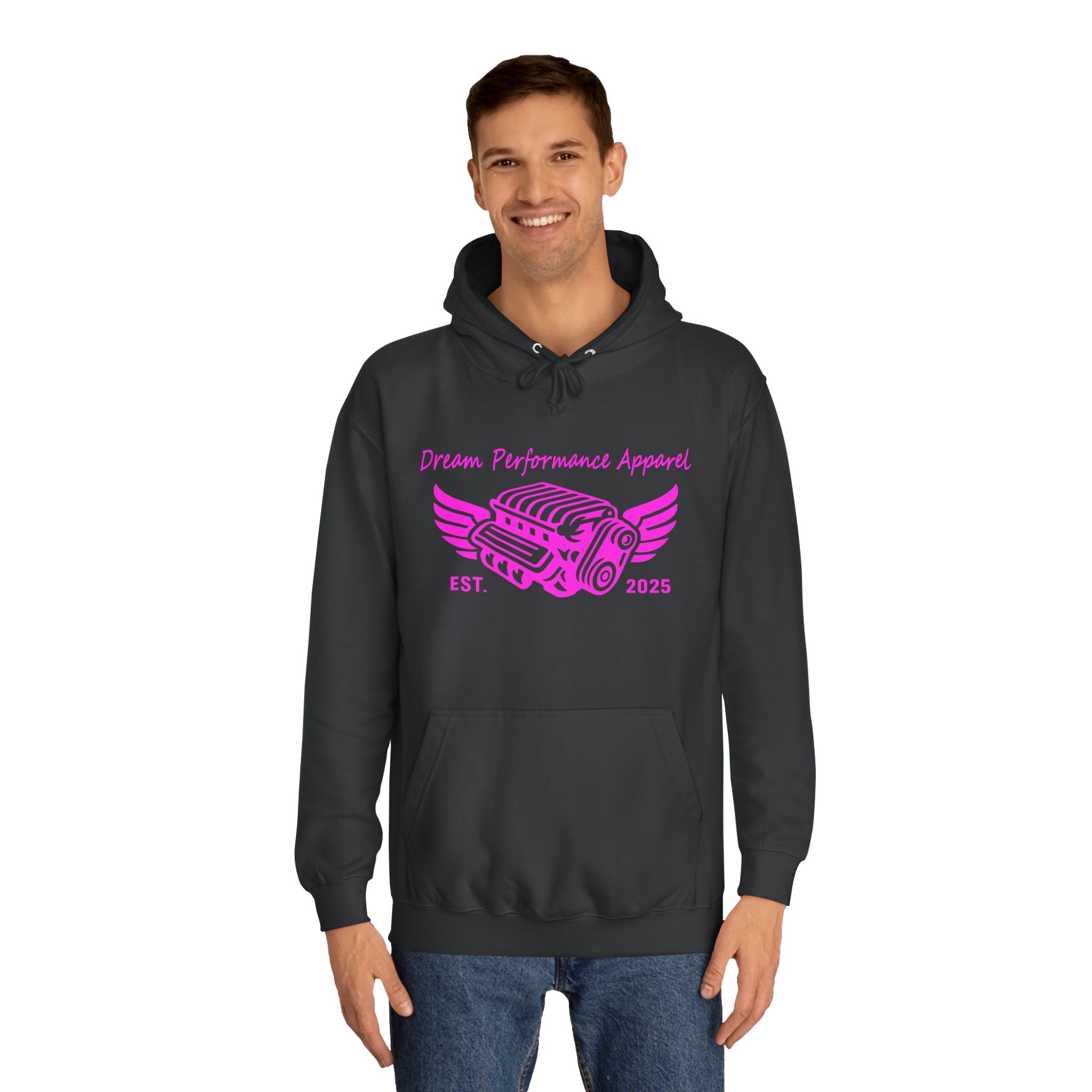 Dream Car Hoodie - Classic Front logo - Pink