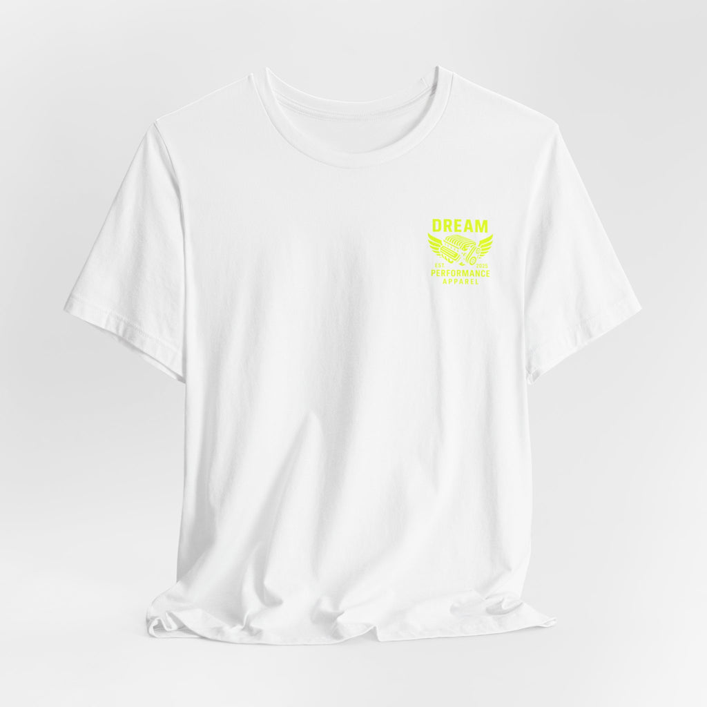 Dream Car Tee - Classic Front Logo - Yellow