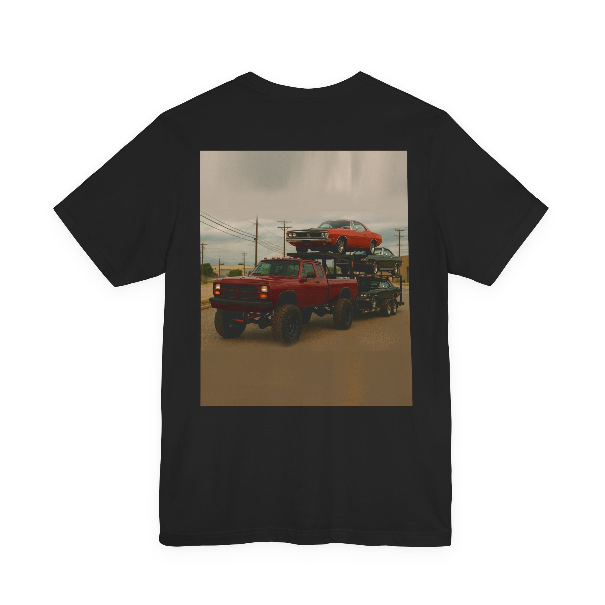 Dream Car Tee - Retro Medium Duty Diesel - Burgundy