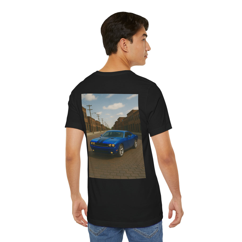 Dream Car Tee - Corktown Muscle Coupe - Blue