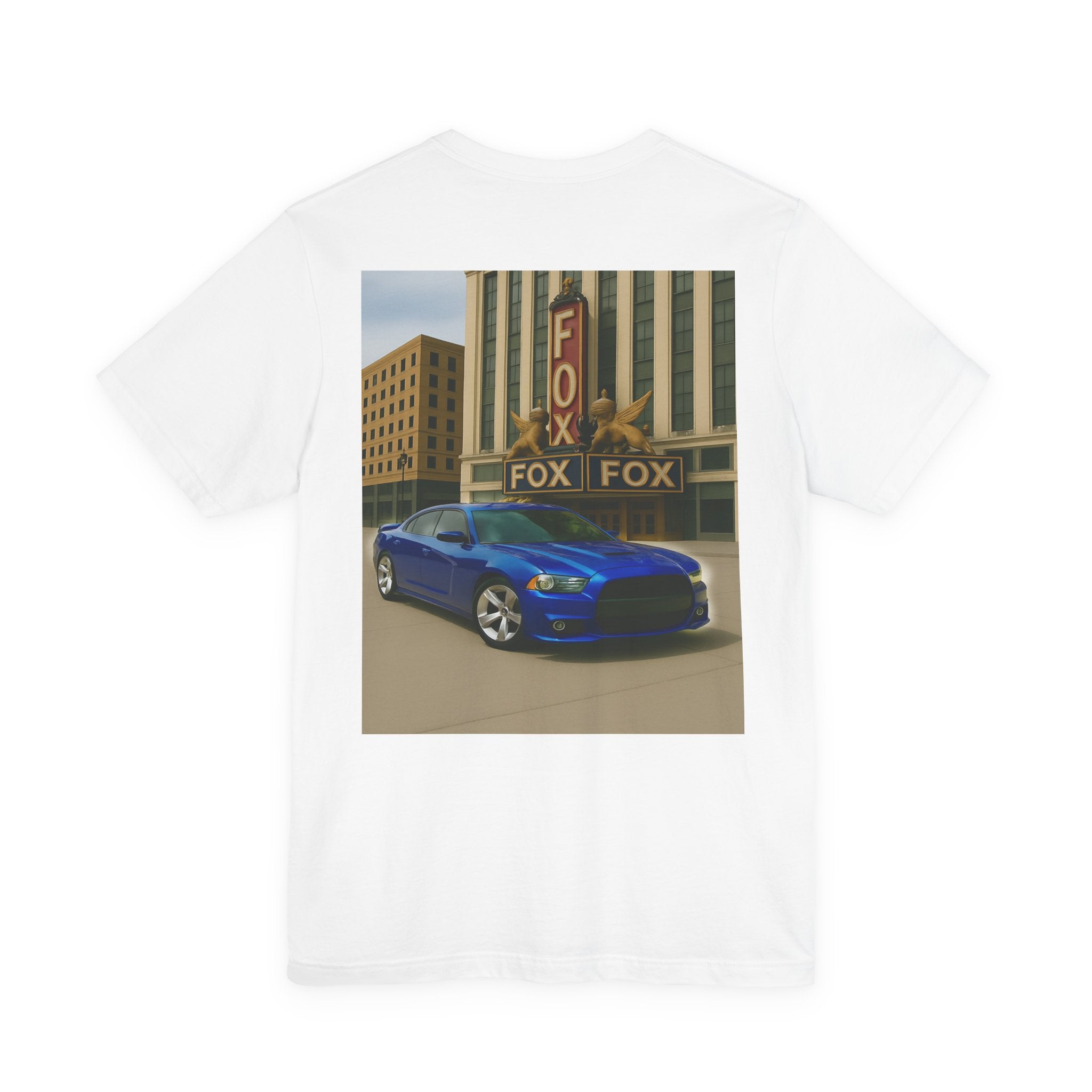 Dream Car Tee - Fox Light & Horsepower Nights - Blue