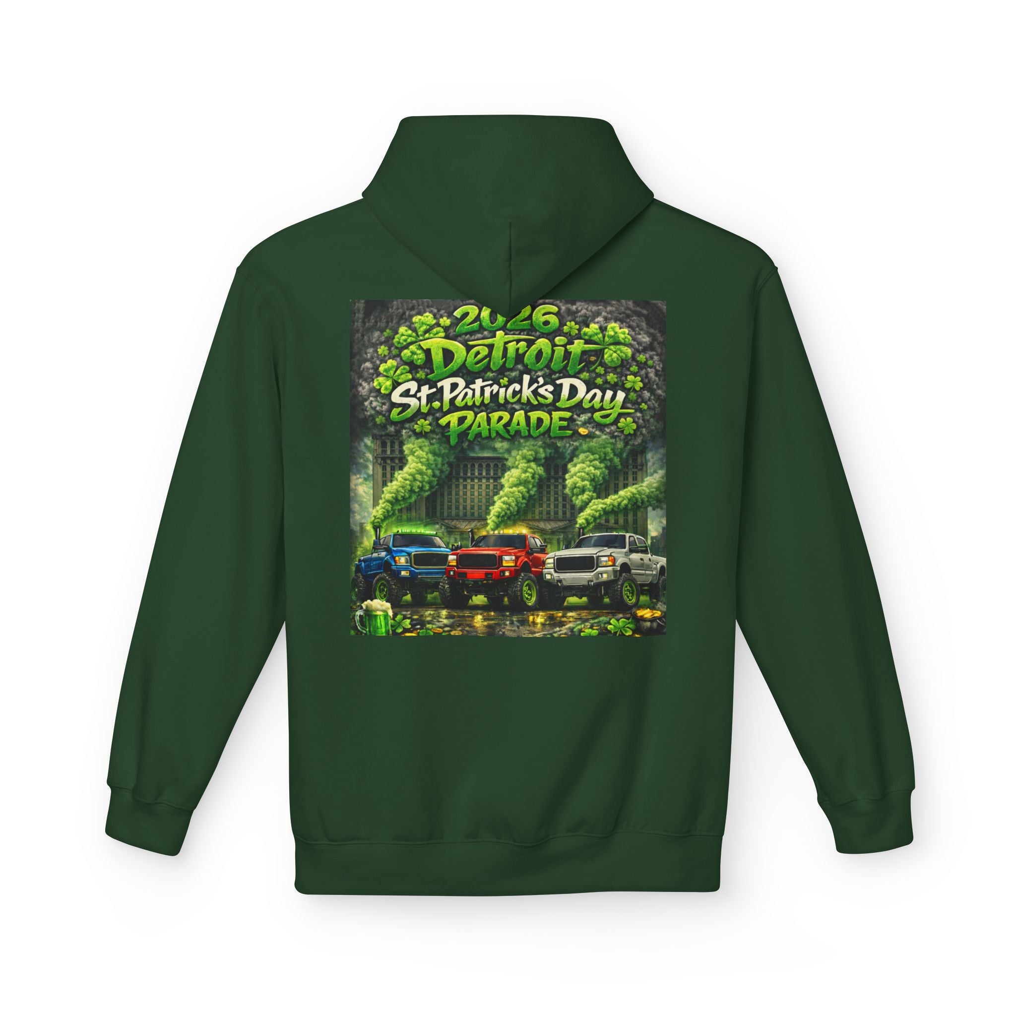 Motor City Clover Hoodie