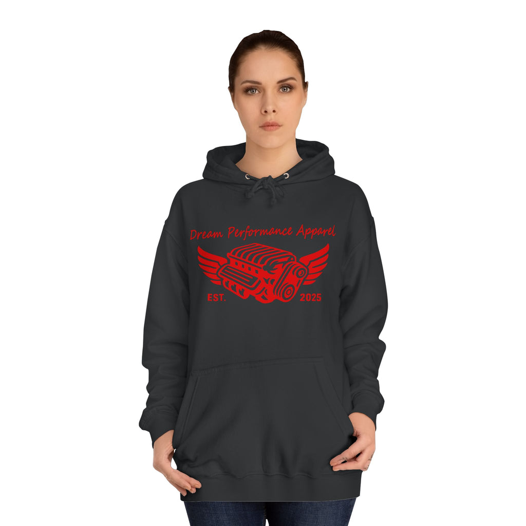 Dream Car Hoodie - Classic Front logo - Red