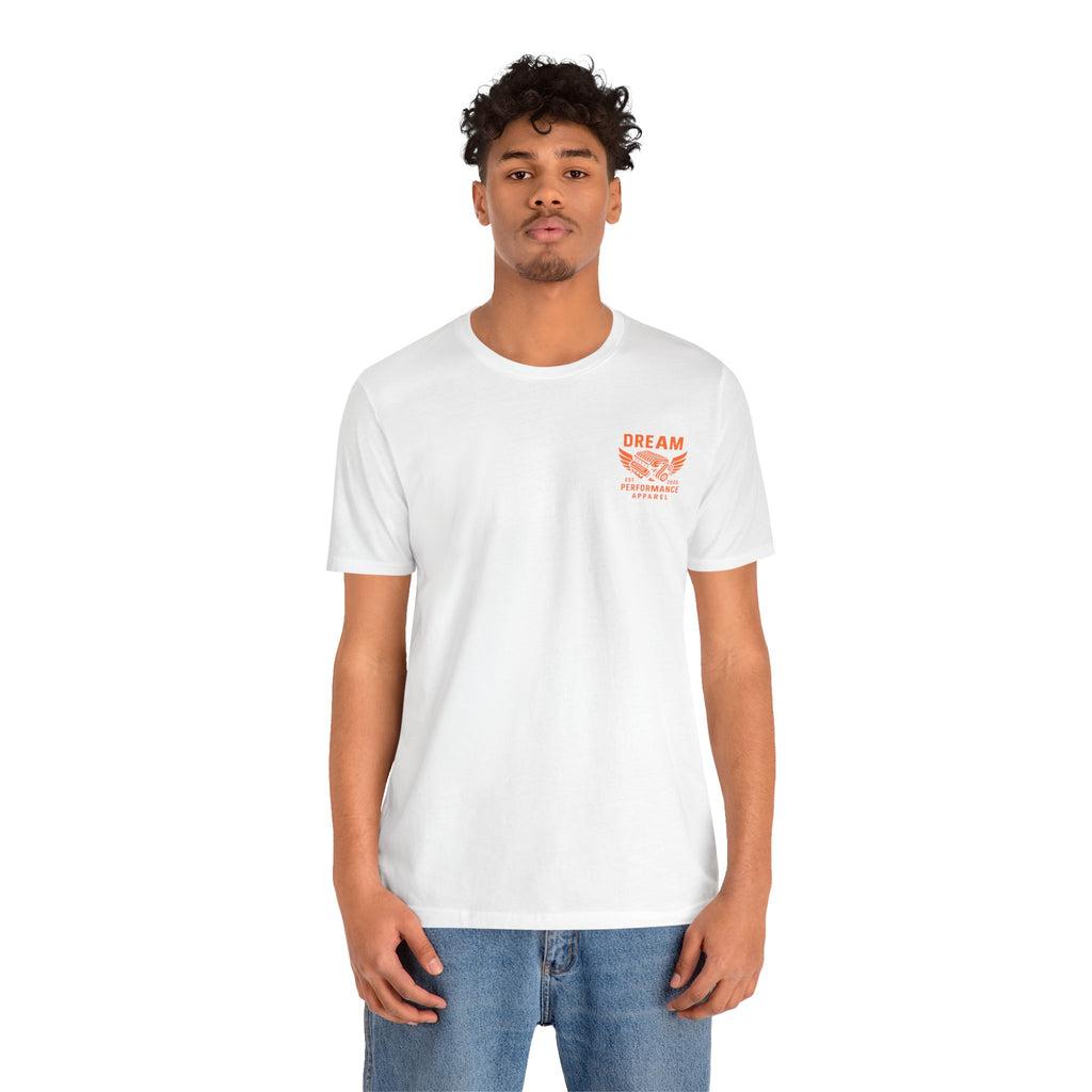 Dream Car Tee - Classic Front Logo - Orange