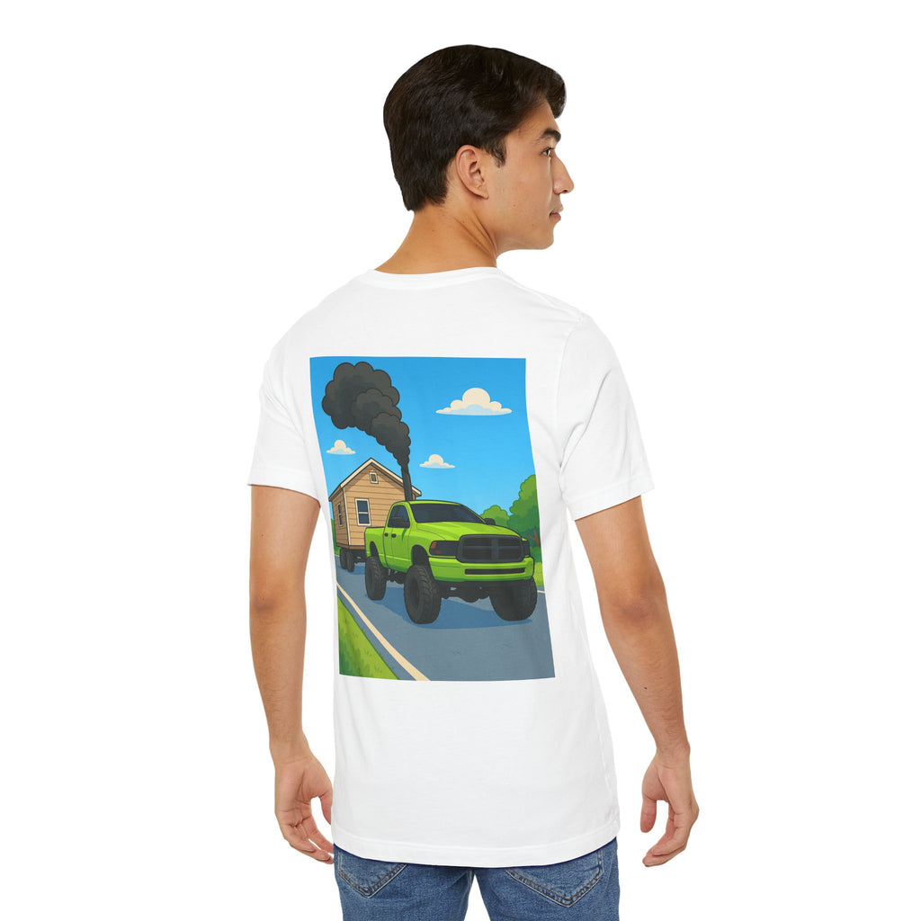 Dream Car Tee - Modern Medium Duty Diesel - Lime Green