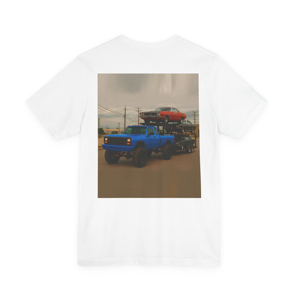 Dream Car Tee - Retro Medium Duty Diesel - Blue
