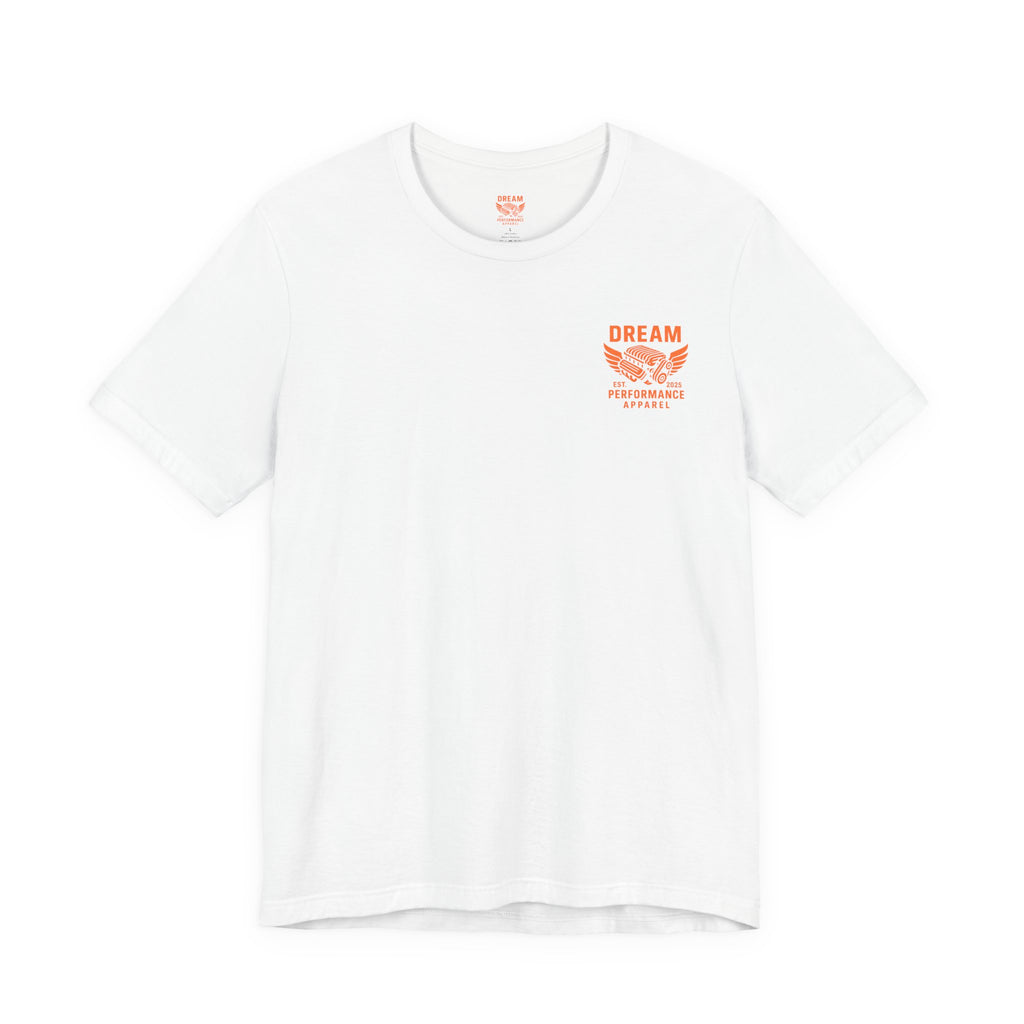 Dream Car Tee - Classic Front Logo - Orange
