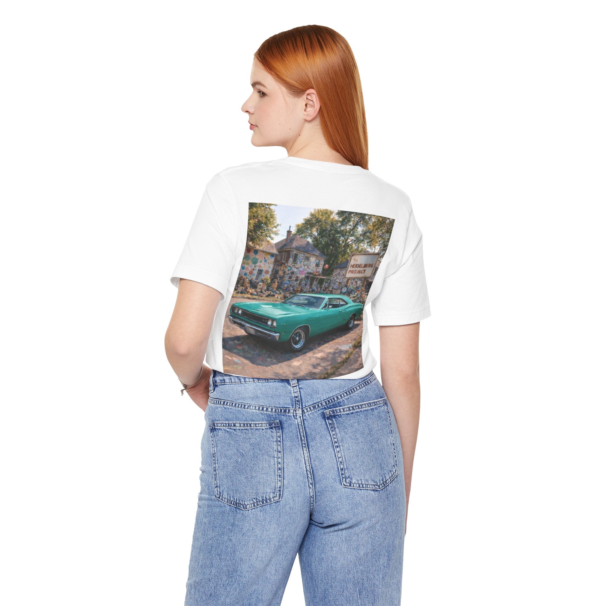 Dream Car Tee - Motor City Mural Machine Teal