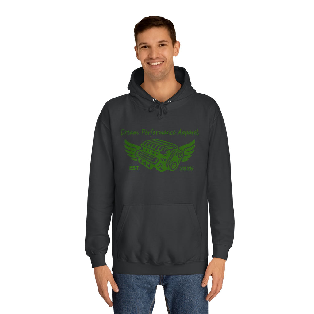 Dream Car Hoodie - Classic Front logo - Military Green