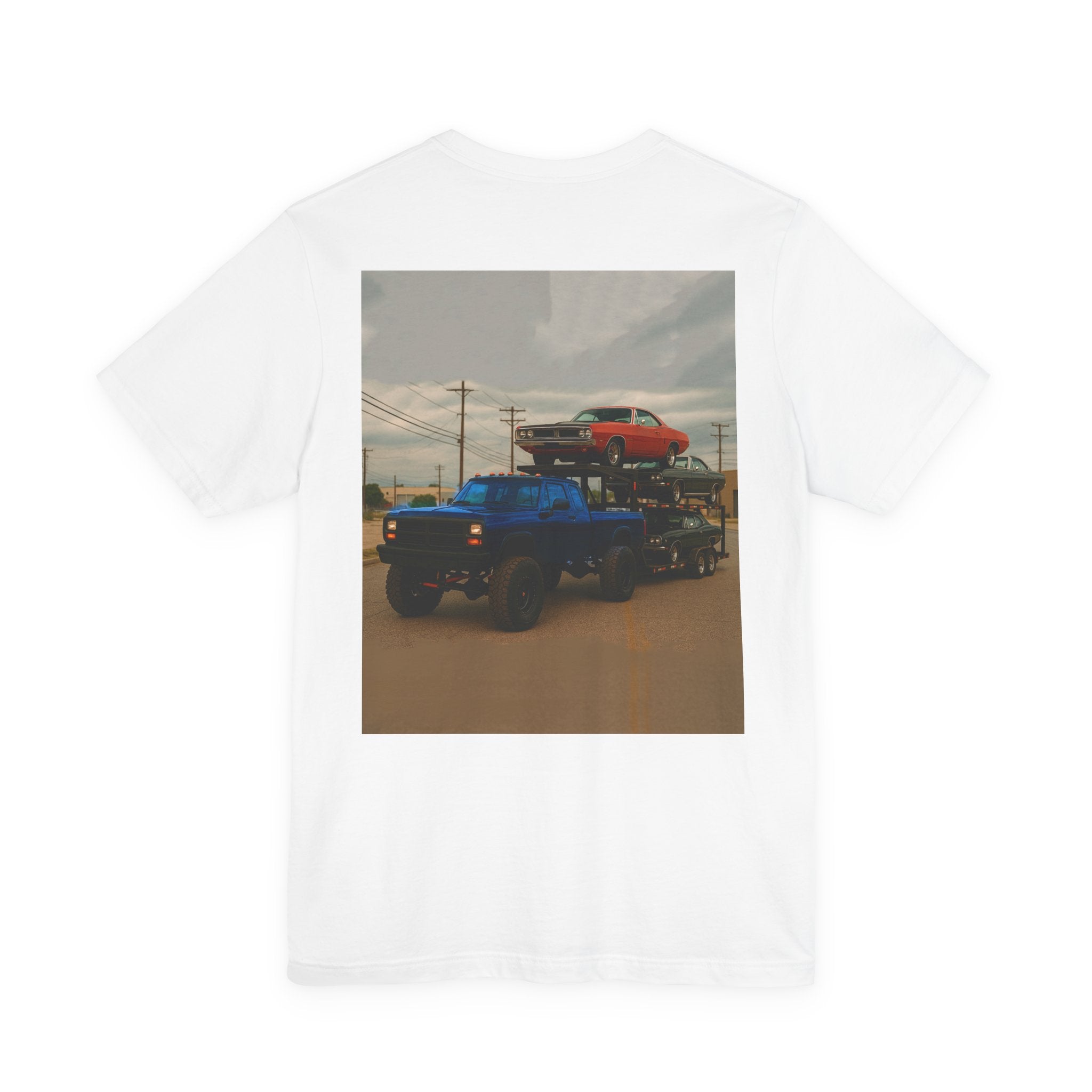 Dream Car Tee - Retro Medium Duty Diesel - Dark Blue