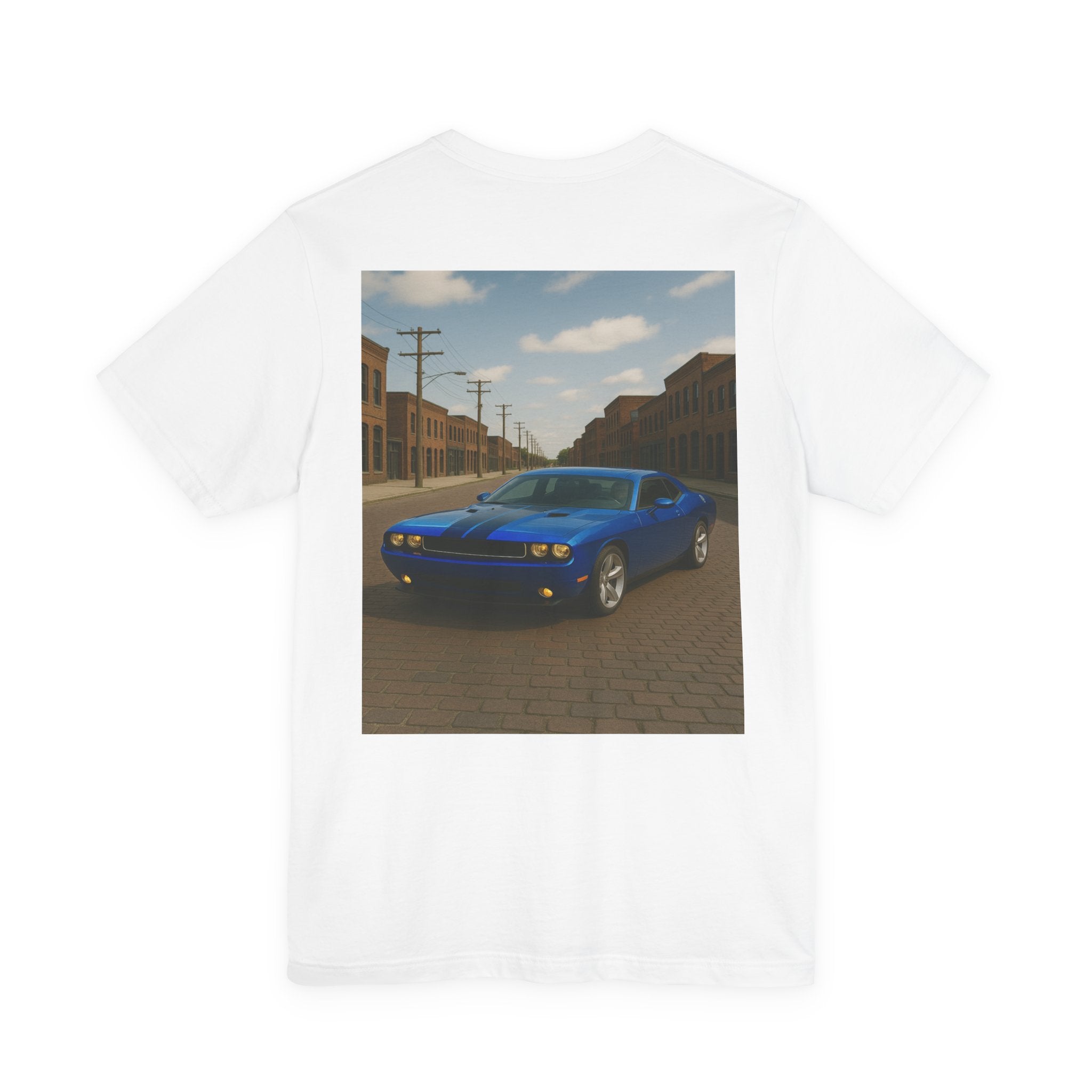 Dream Car Tee - Corktown Muscle Coupe - Blue