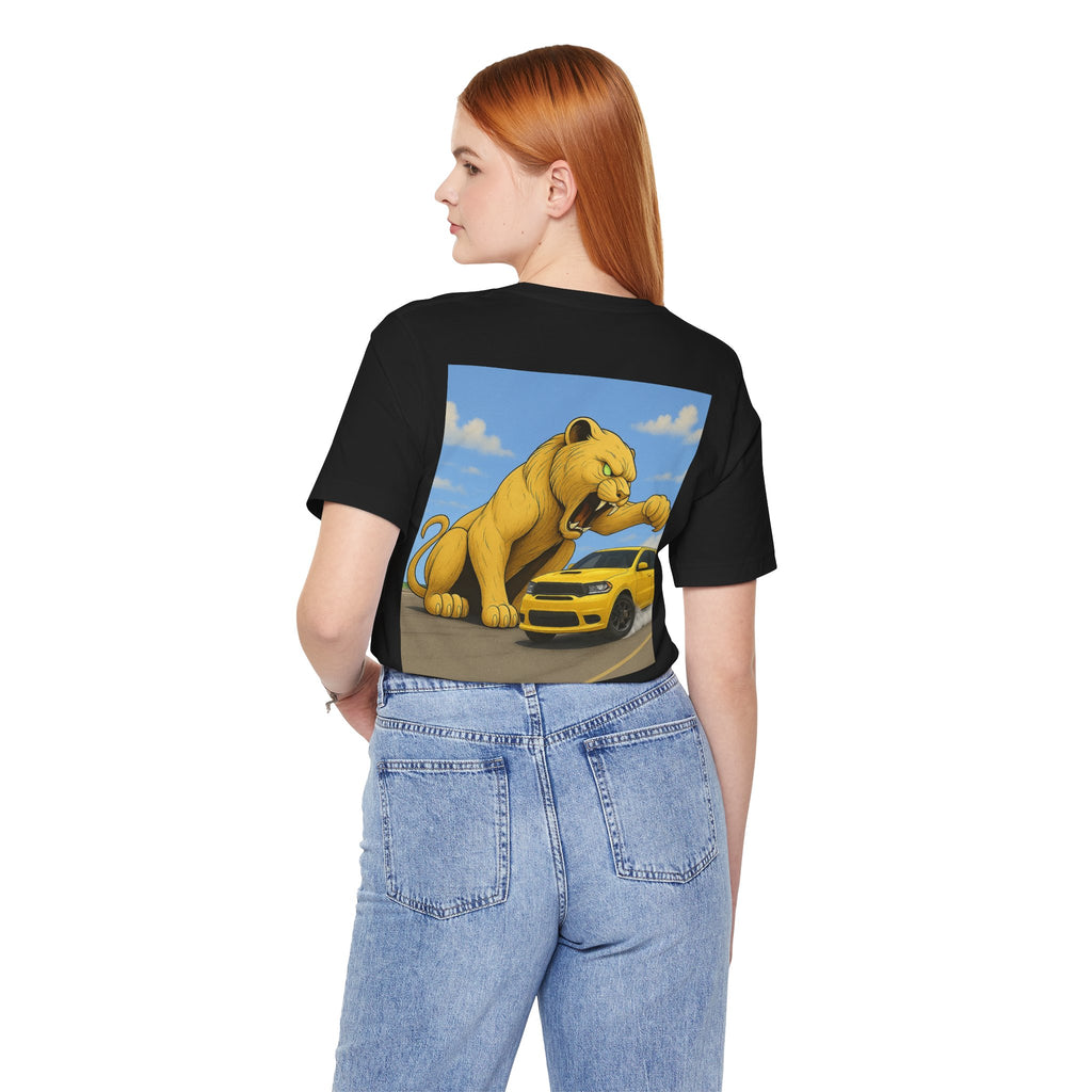 Dream Car Tee – Tiger Chasin Tail Lights - Yellow
