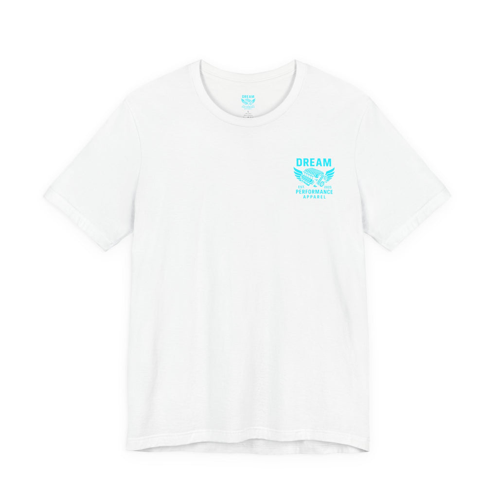 Dream Car Tee - Classic Front Logo - LIght Blue