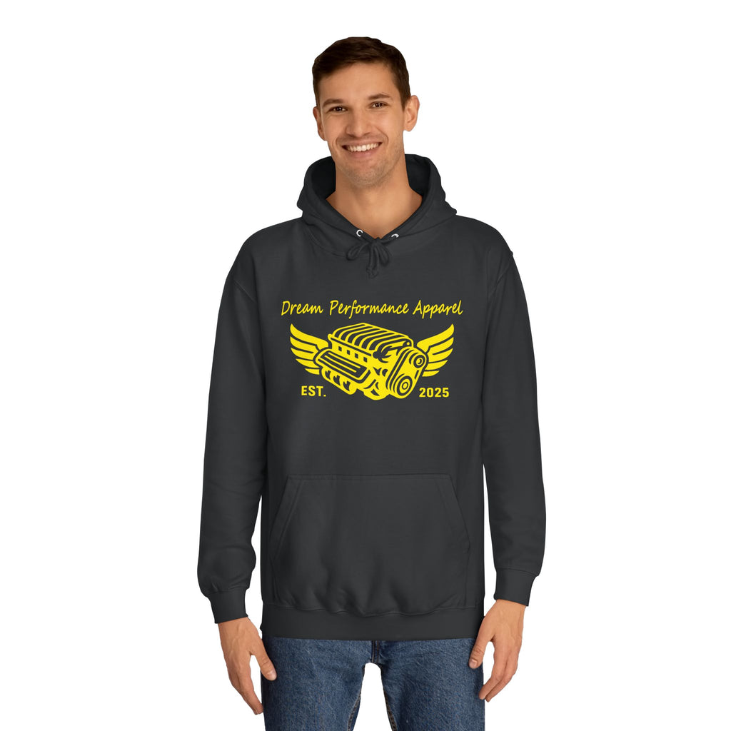 Dream Car Hoodie - Classic Front logo - Yellow