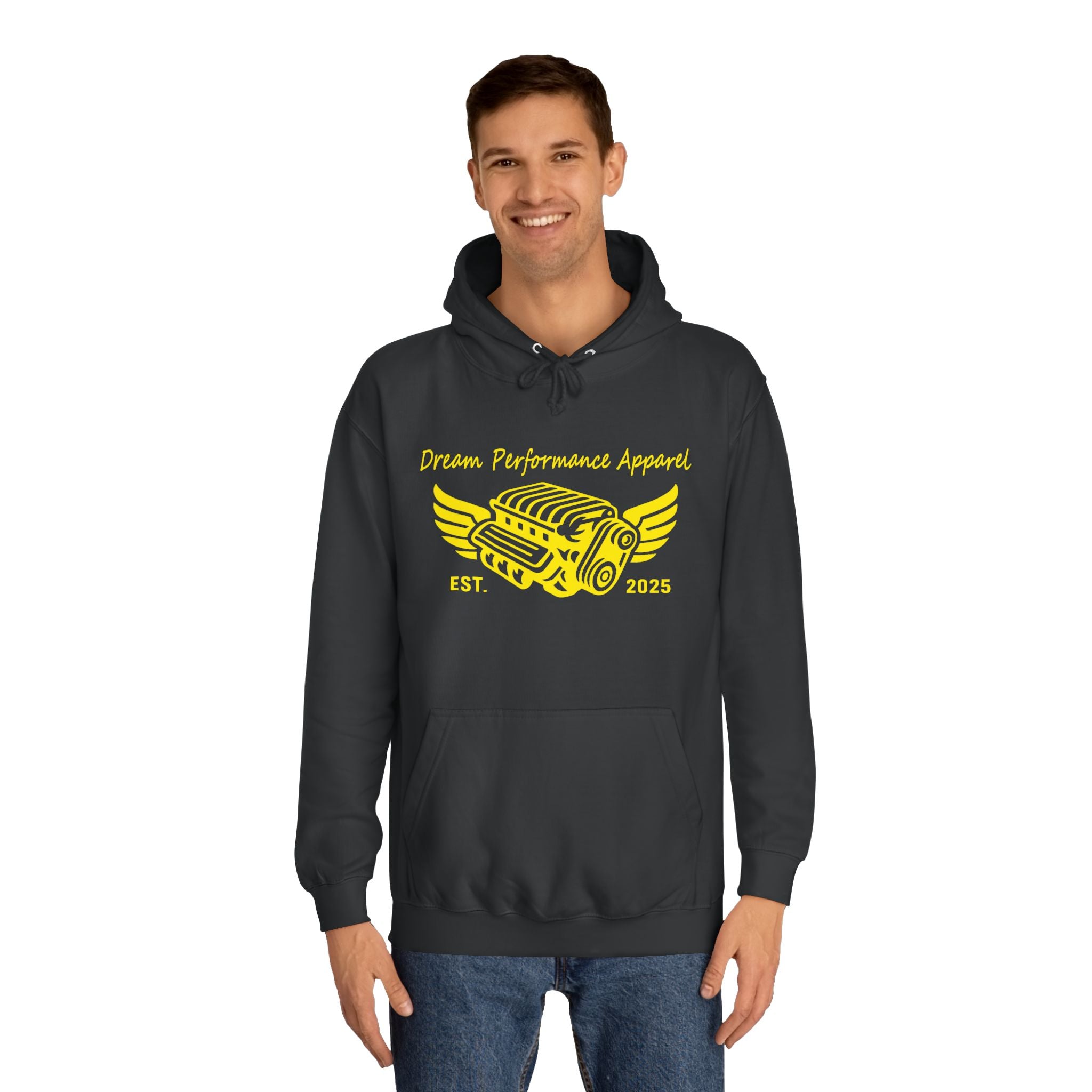 Dream Car Hoodie - Classic Front logo - Yellow