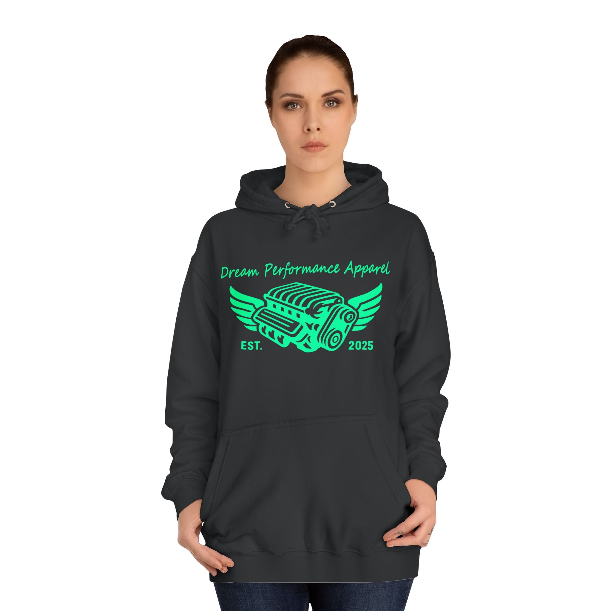 Dream Car Hoodie - Classic Front logo - Teal