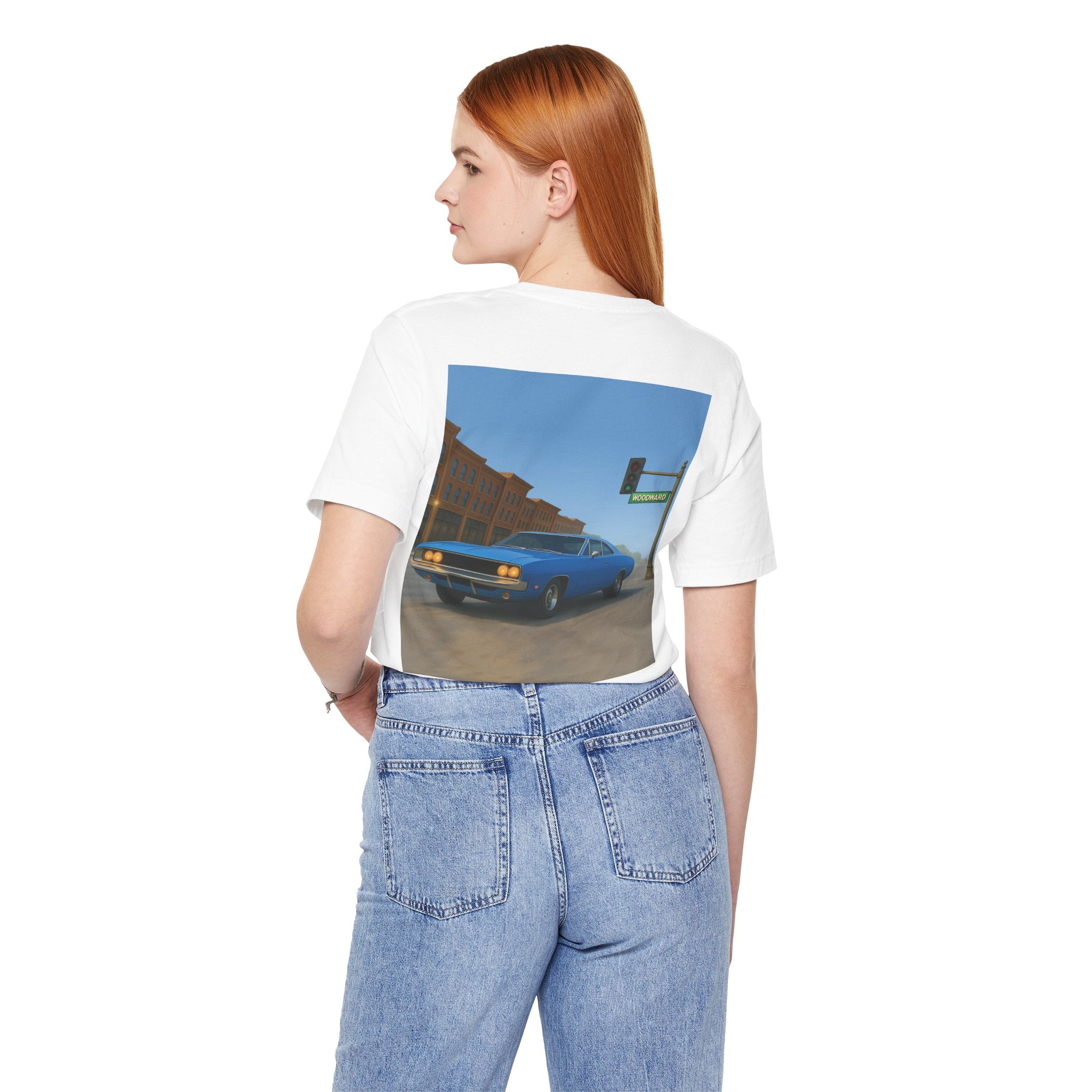 Dream Car Tee – Woodward WIDEOPEN - Light Blue
