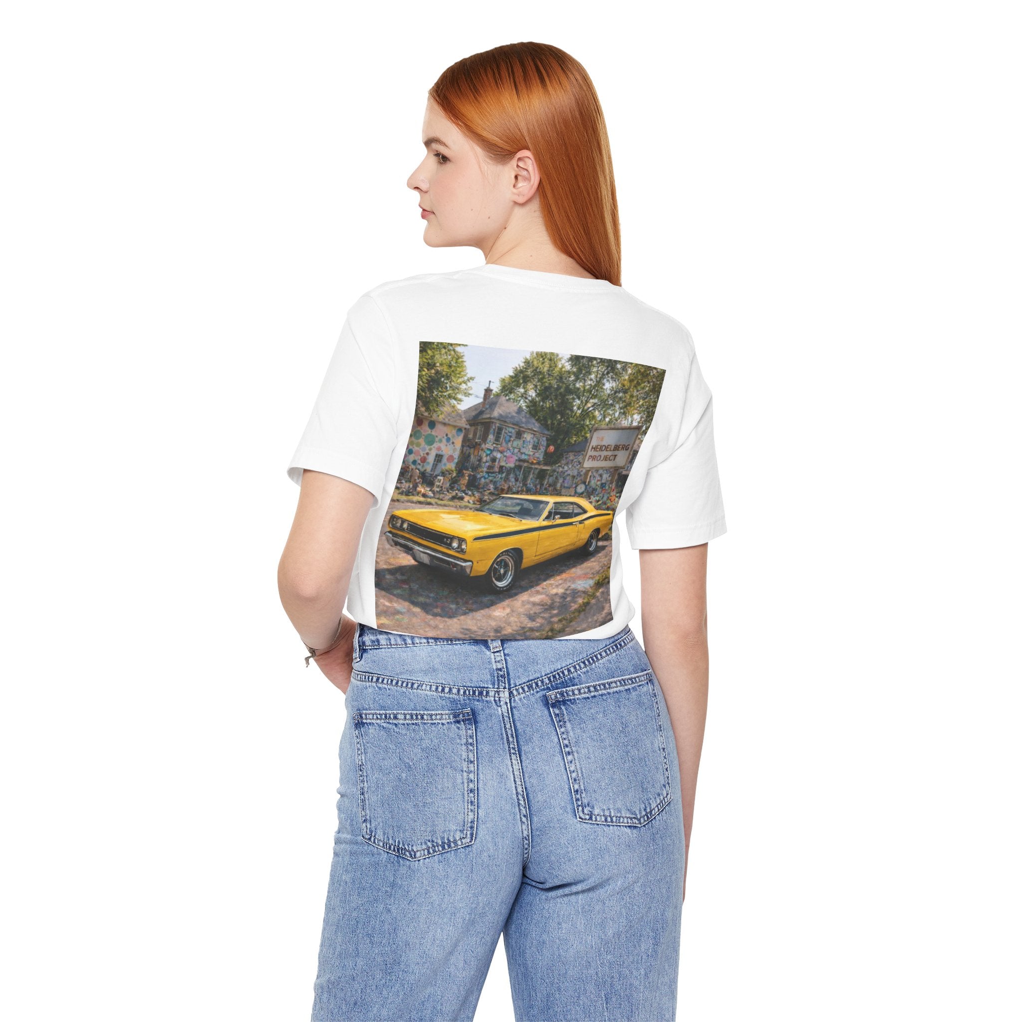Dream Car Tee - Motor City Mural Machine Yellow