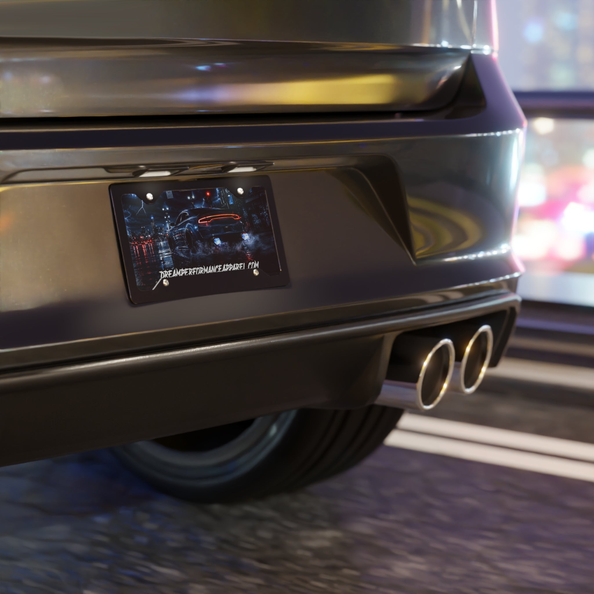 Blue Back Fire Plate