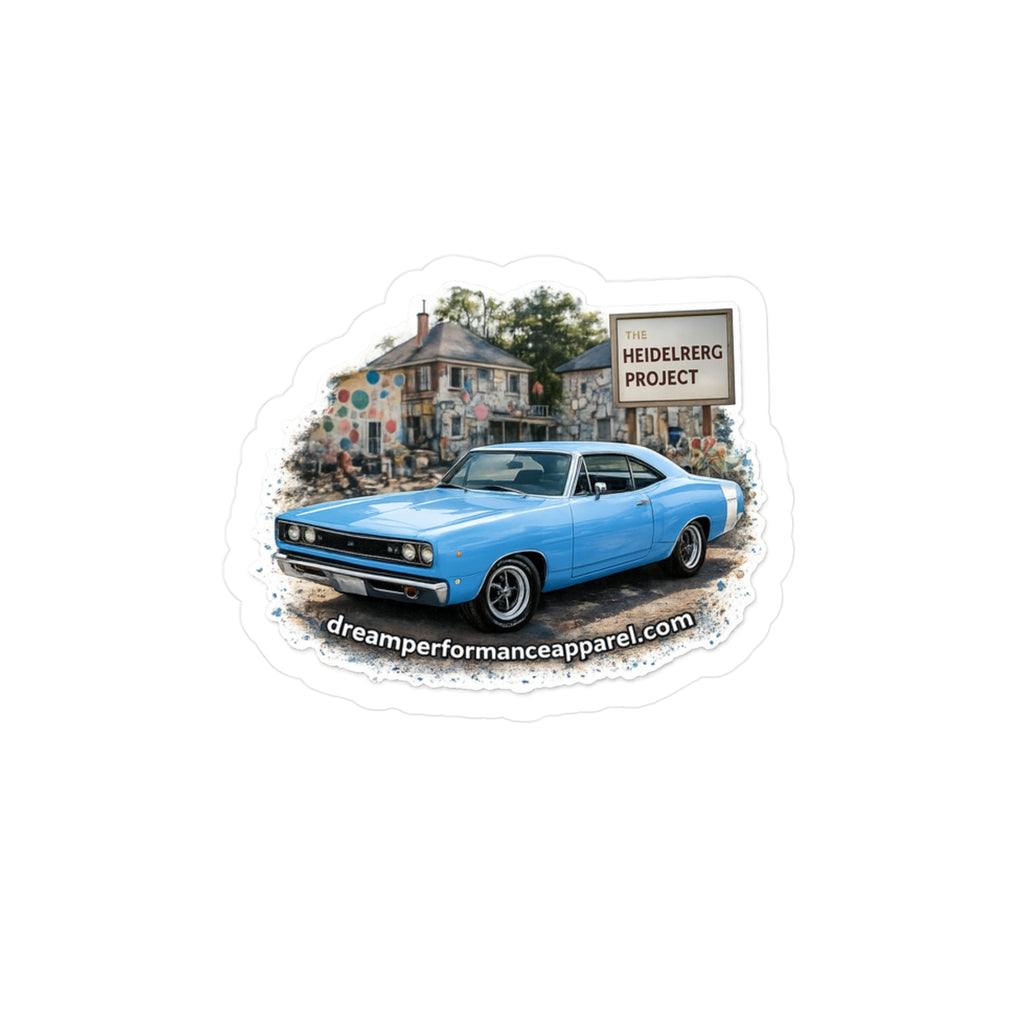 Motor City Mural Machine Sticker