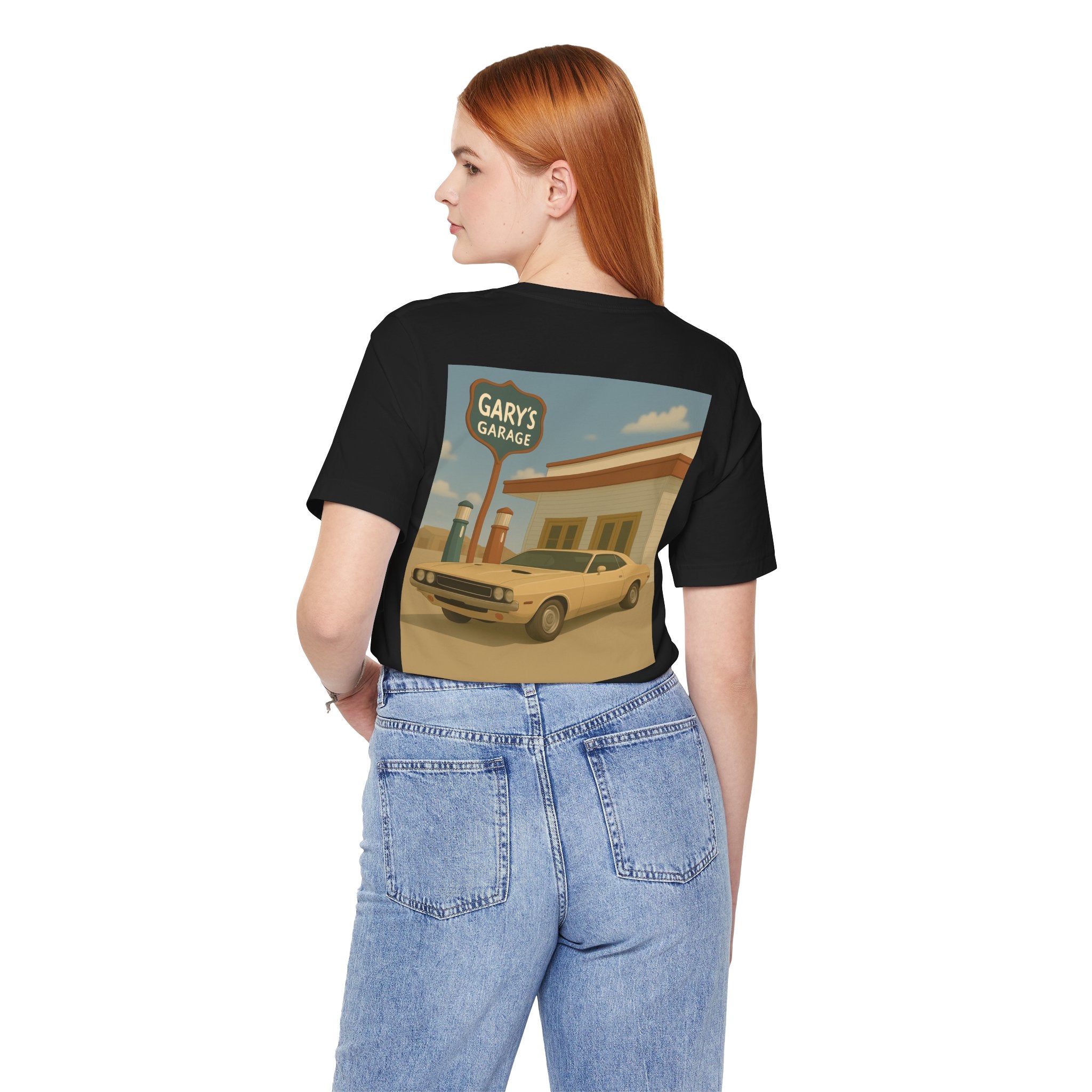 Dream Car Tee – Uncle’s Muscle Coupe - Tan