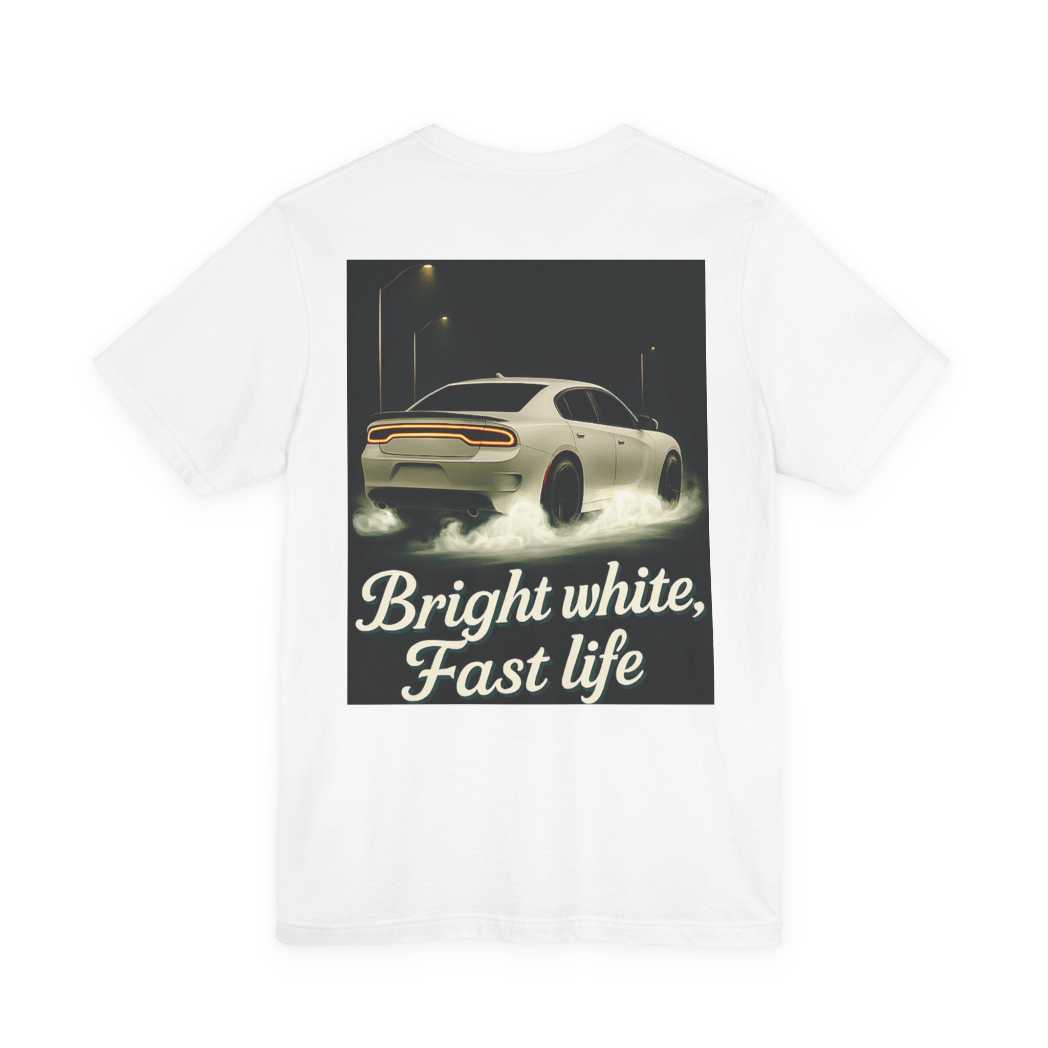 Dream Car Tee – Supercharged Sedan - White