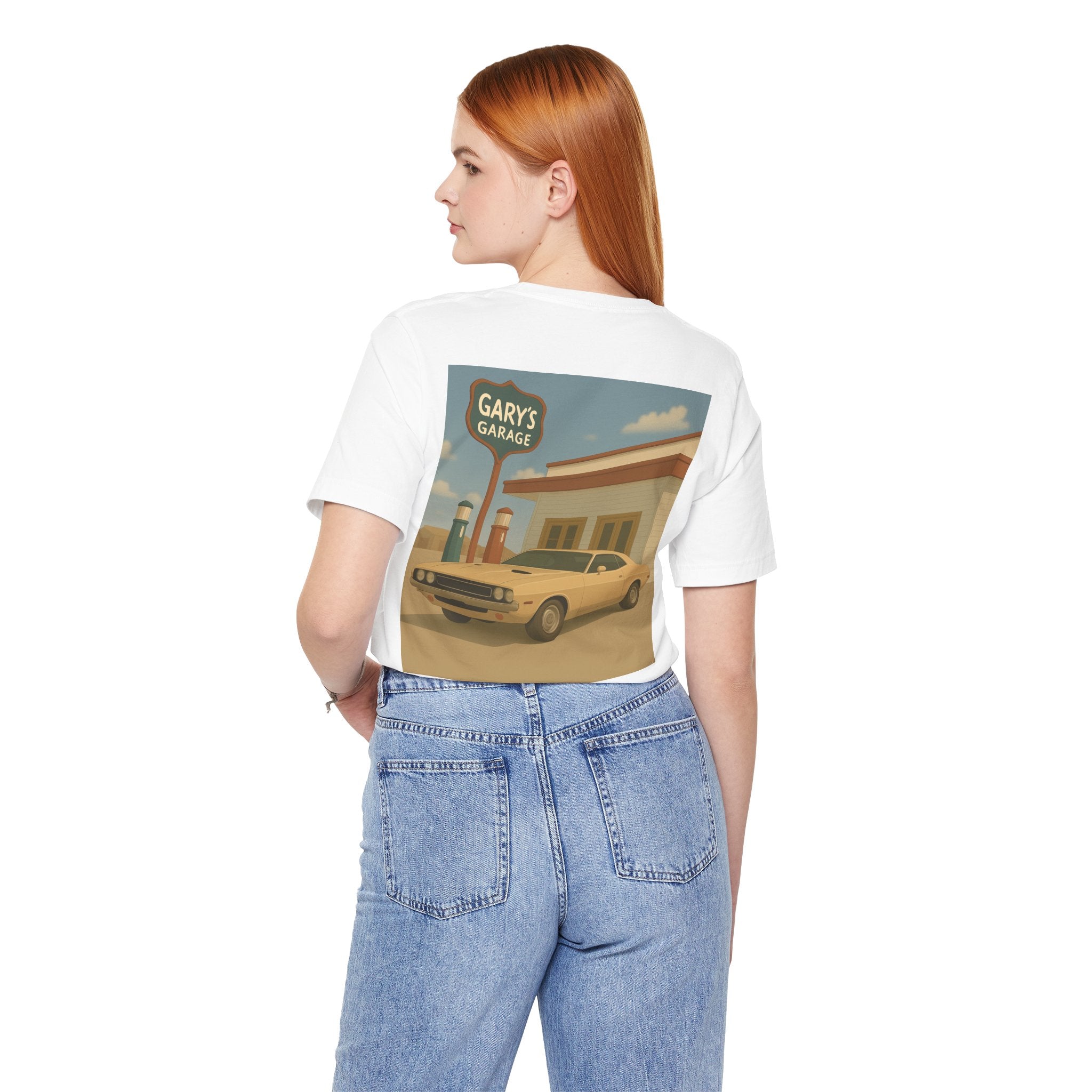 Dream Car Tee – Uncle’s Muscle Coupe - Tan
