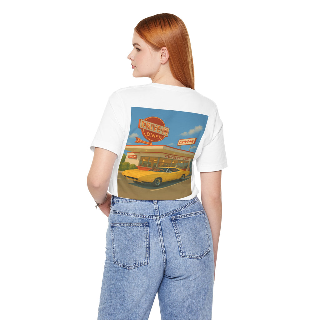 Dream Car Tee – Retro Aero Cruiser - Yellow