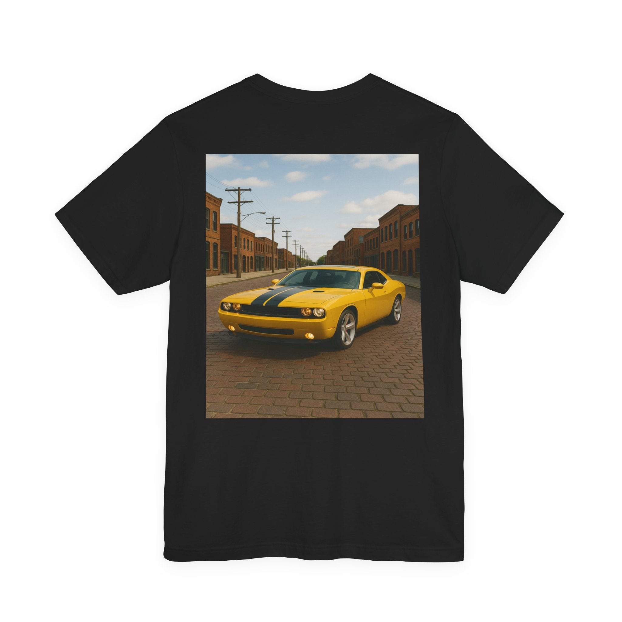 Dream Car Tee - Corktown Muscle Coupe - Yellow